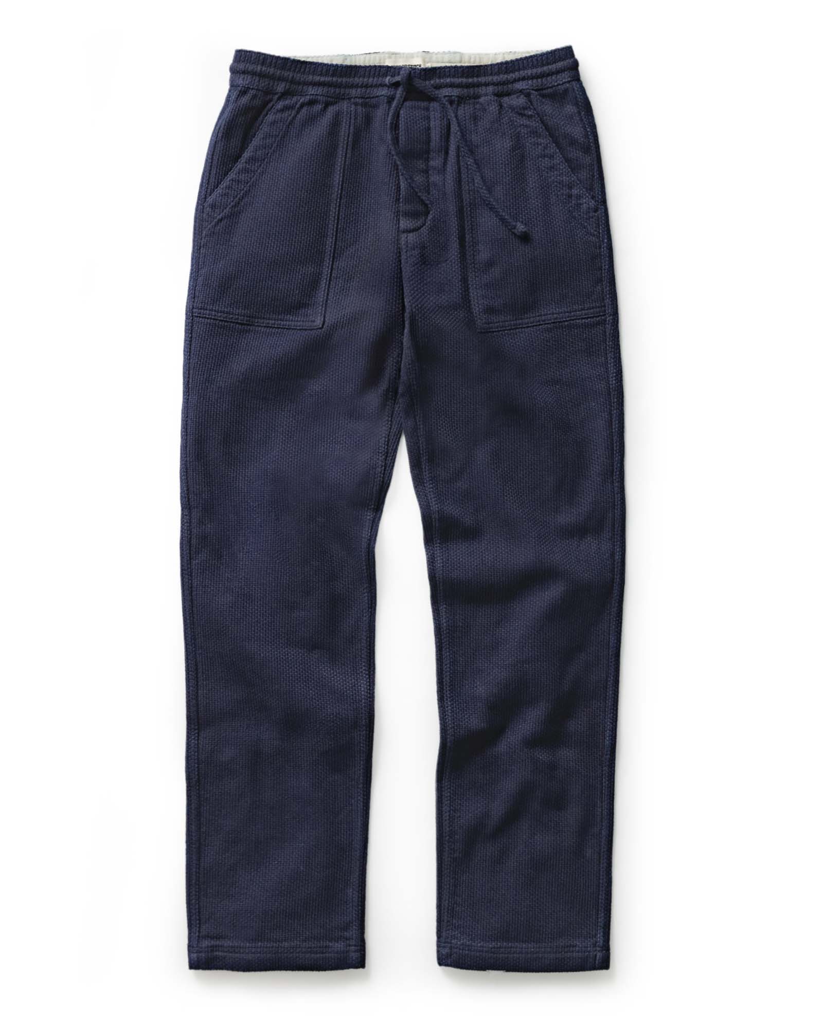 The Breakwater Pant in Rinsed Indigo Sashiko | Modern Menswear by yycbvcnbmmnbm