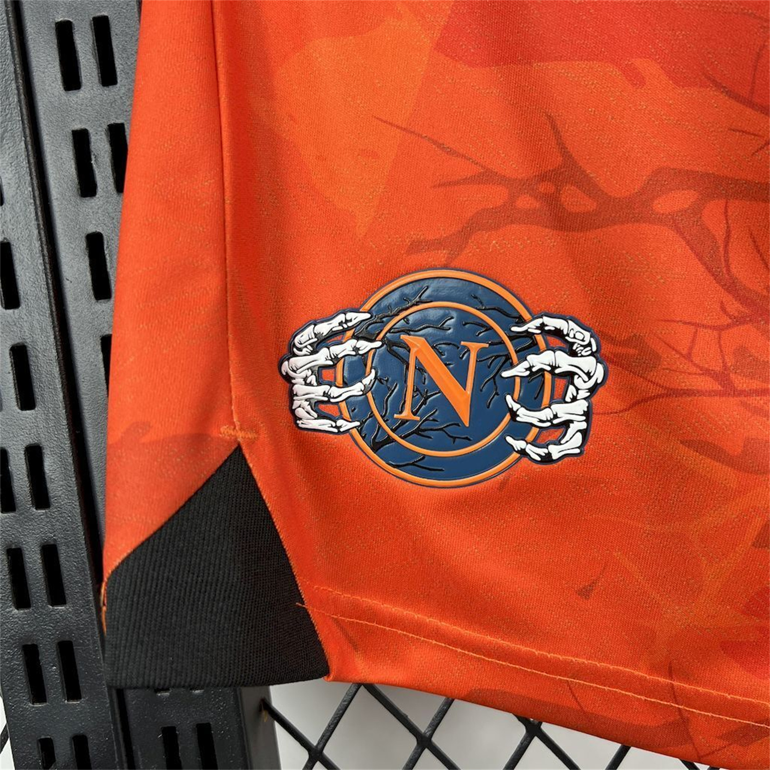 AlphaJersey-Napoli 25-26 Halloween Orange Shorts - Fans Version
