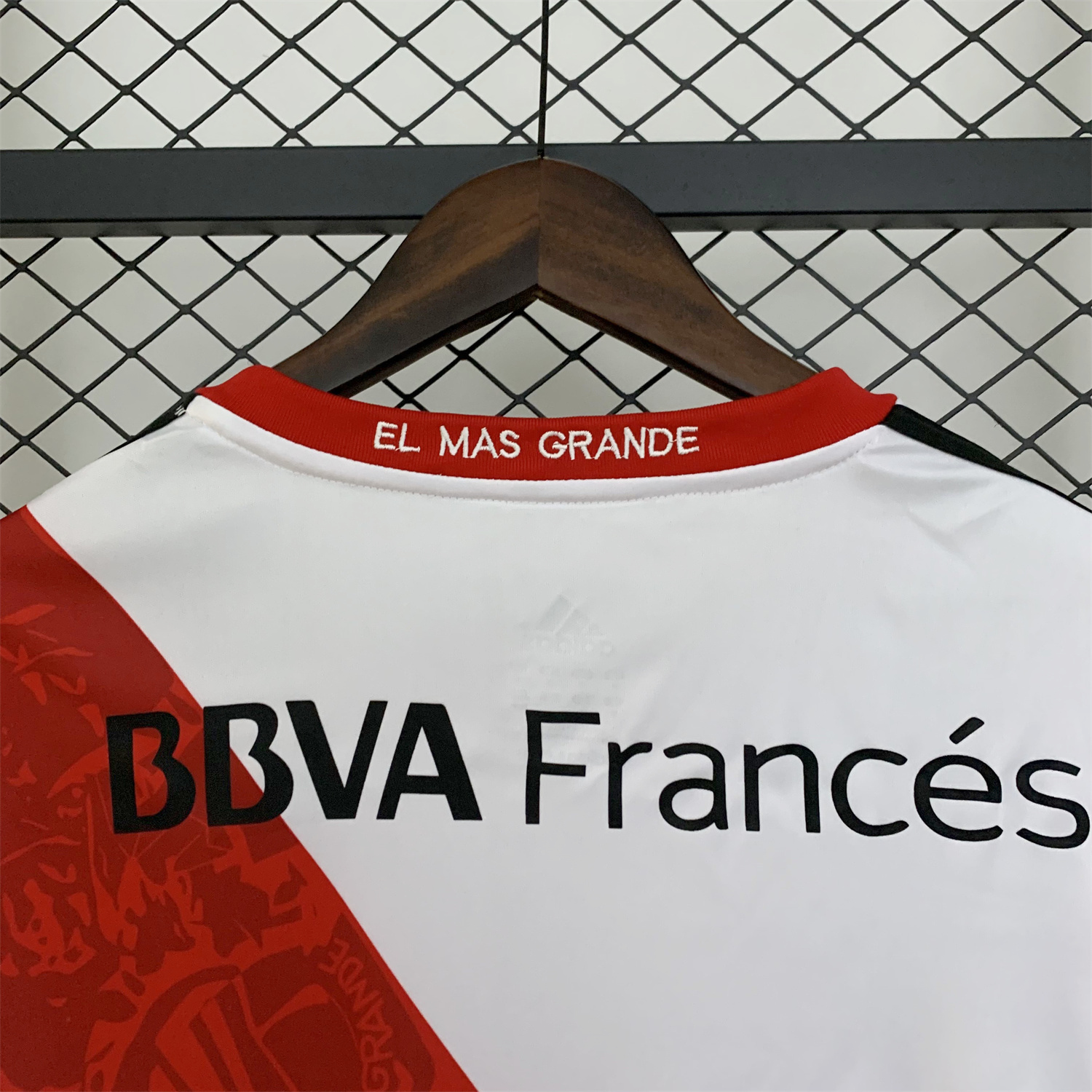 AlphaJersey-Retro River Plate 2013-14 Home Long Sleeves Jersey