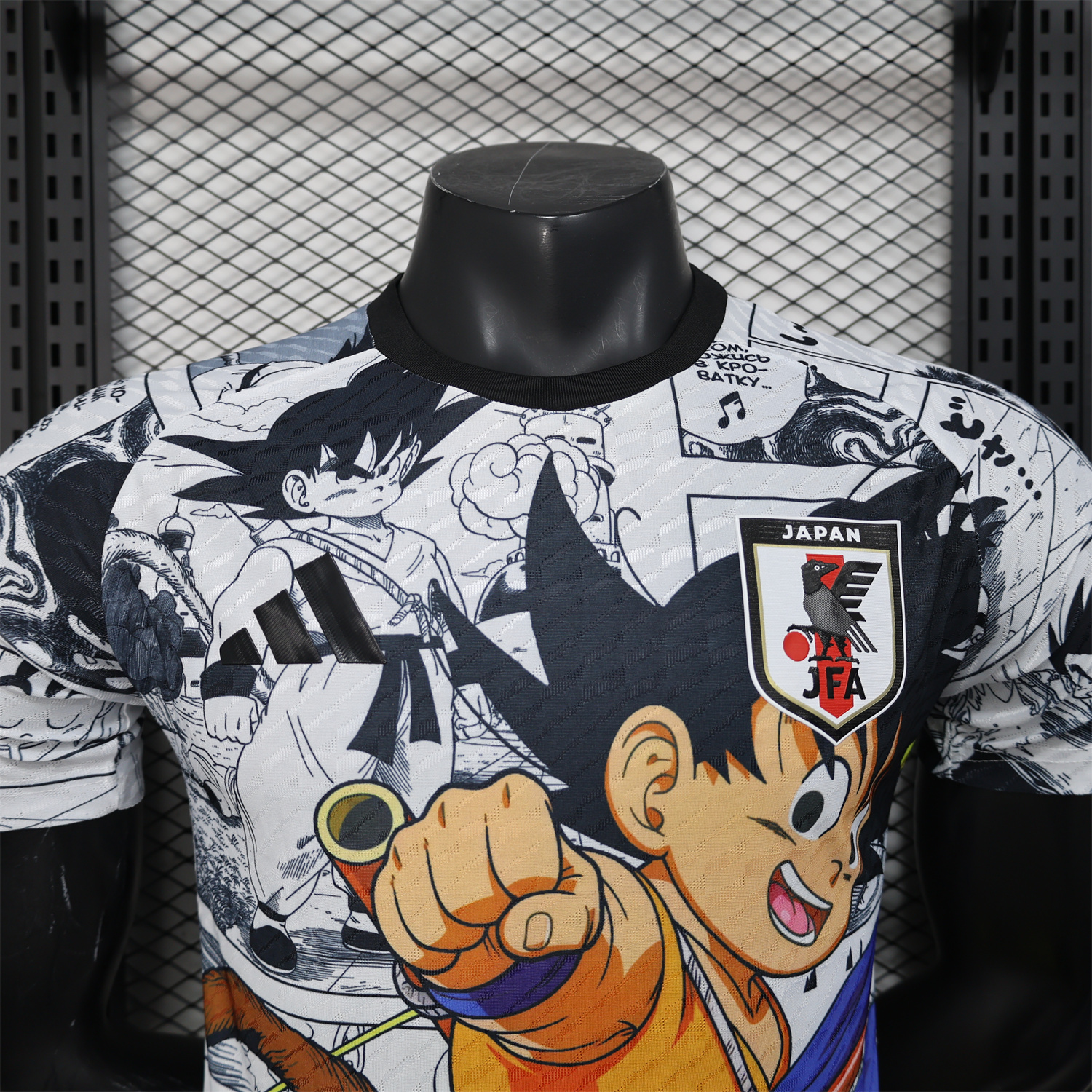 AlphaJersey-Japan 25-26 Little Son Goku Yellow Cloud White Special Edition Jersey - Player Version