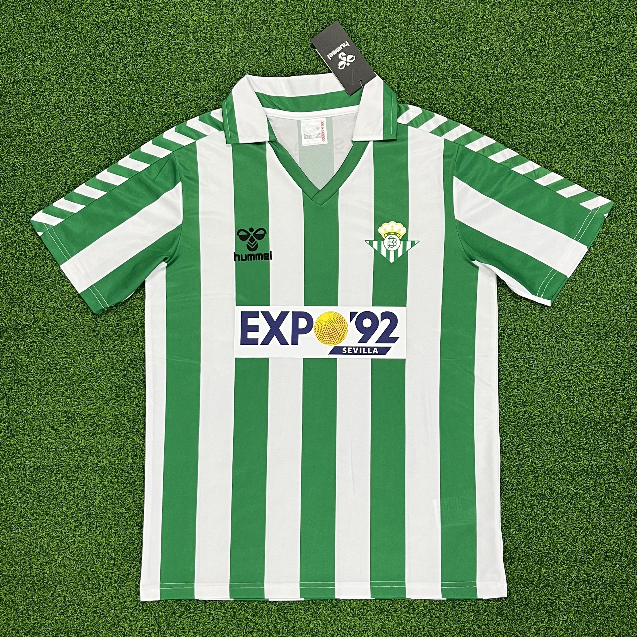 AlphaJersey-Retro Real Betis 1988-89 Home Stadium Jersey