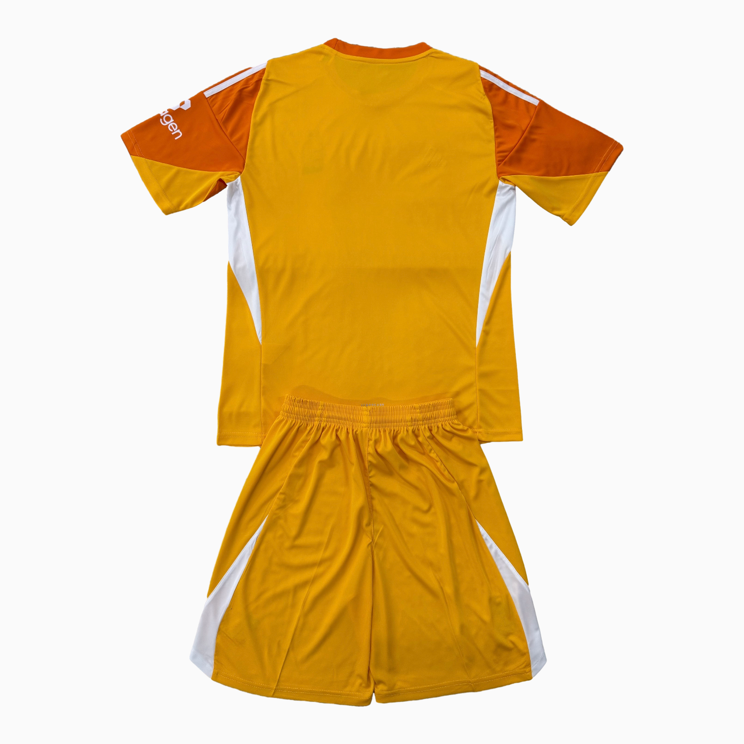 AlphaJersey-Nottingham Forest 25-26 Orange Goalkeeper Men's Adult Jersey Set - Fans Version