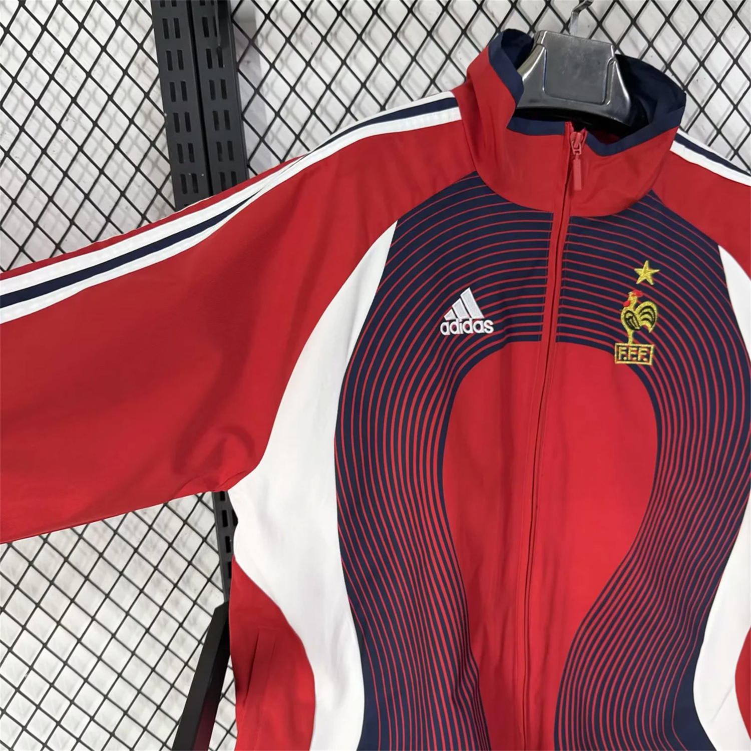 AlphaJersey-France 2026 Windbreaker Jacket - Red