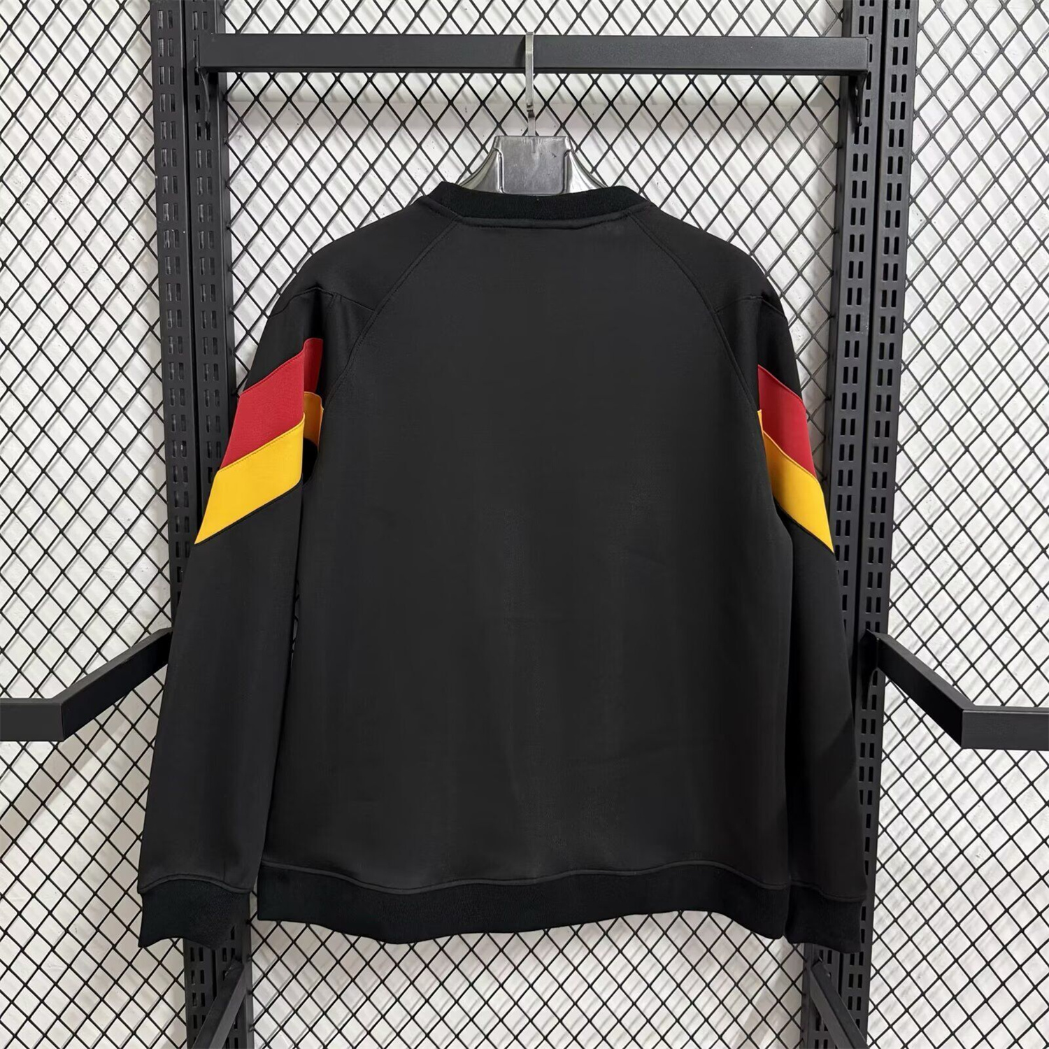 AlphaJersey-Germany 2026 Retro Style Black Unisex Pullover Hoodie