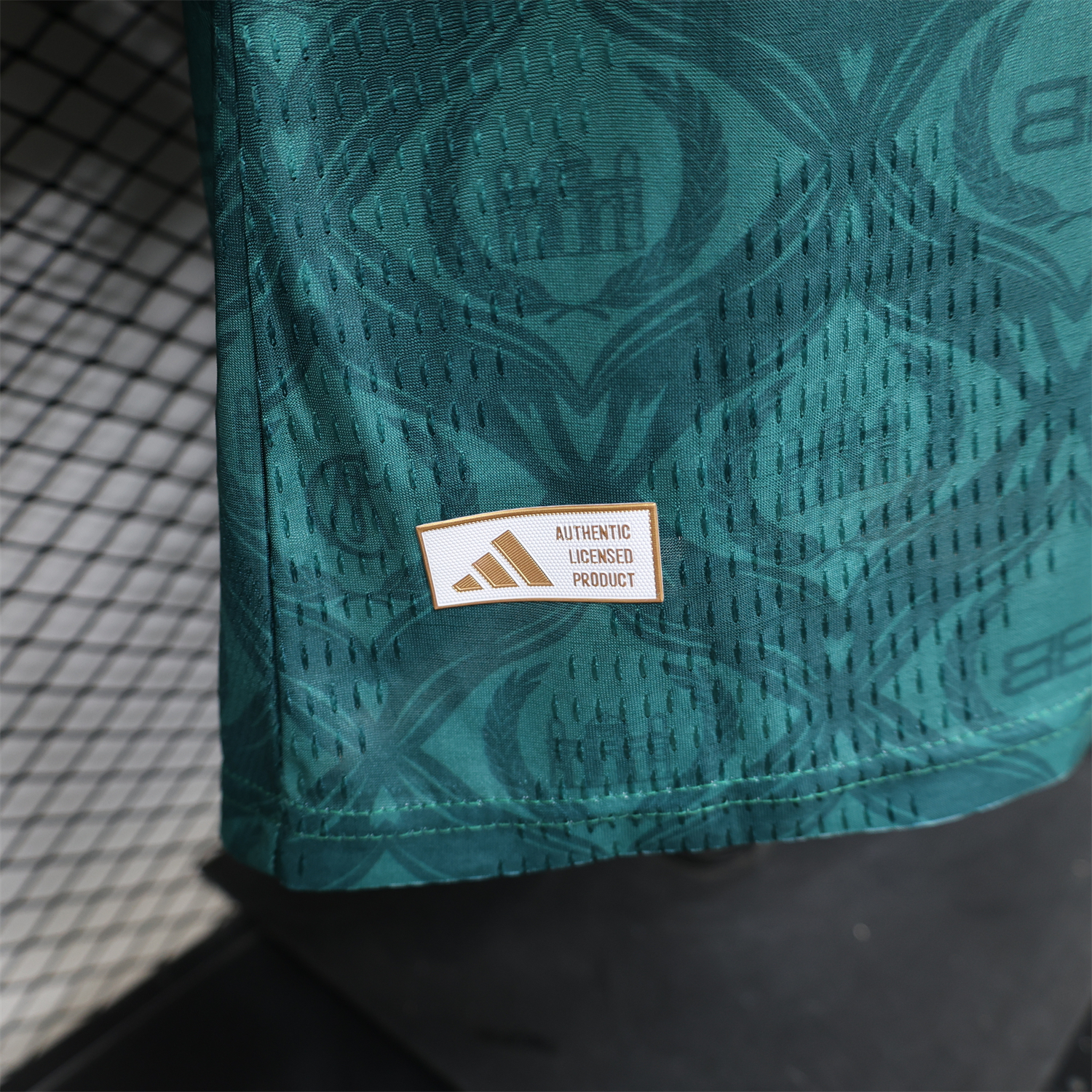 AlphaJersey-Real Madrid 25-26 Dark Green Logos Special Jersey - Player Version