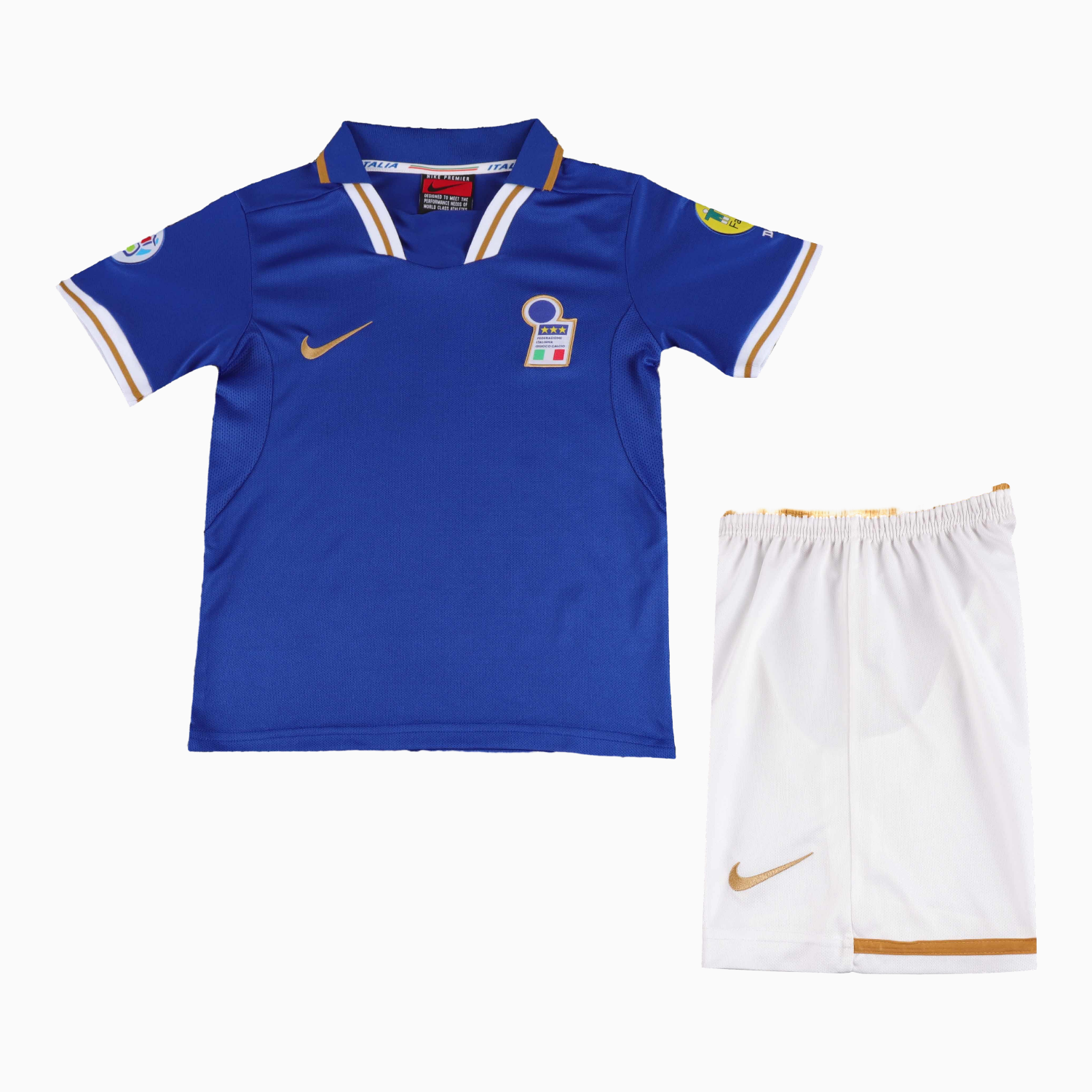 AlphaJersey-Retro Italy 1996 Home Kids Kit