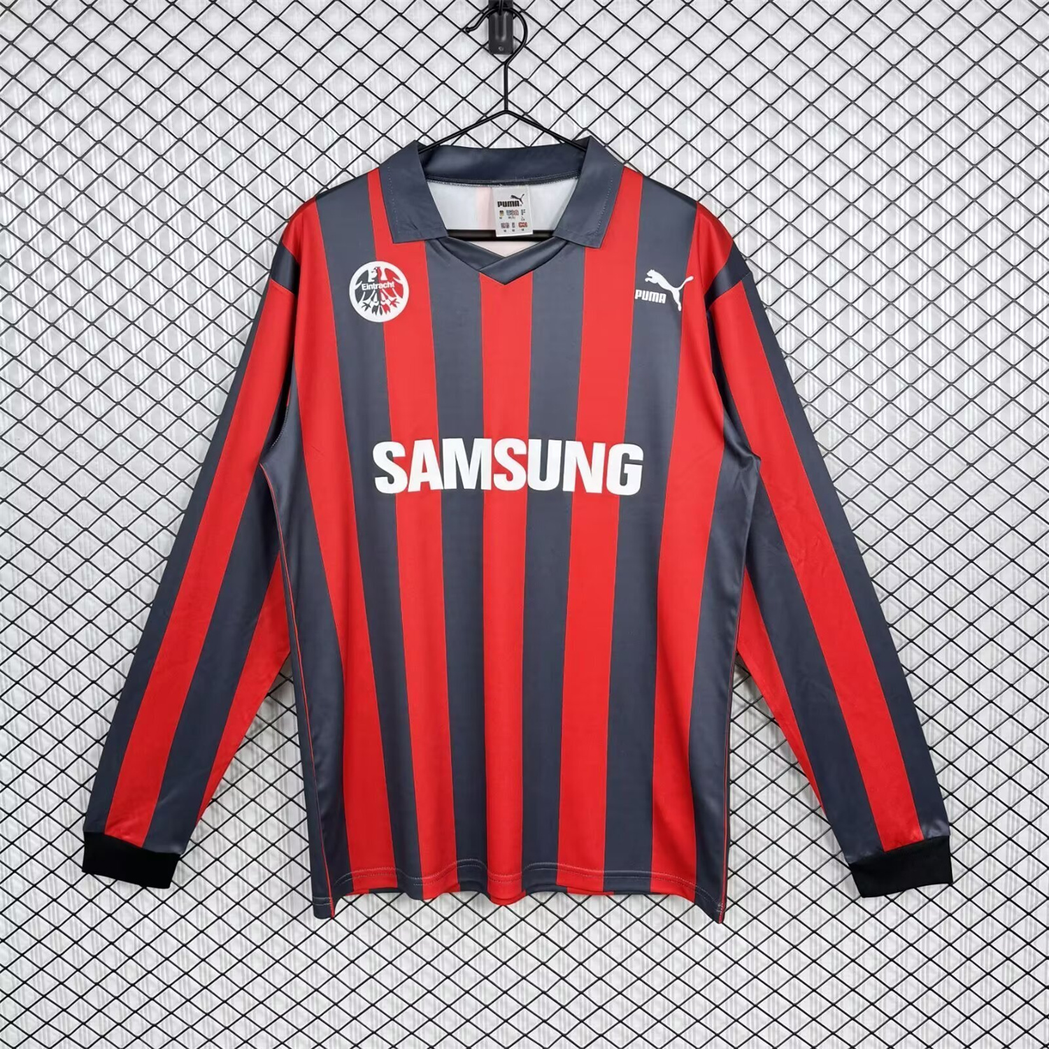 AlphaJersey-Retro Frankfurt 1991-92 Home Long Sleeves Jersey