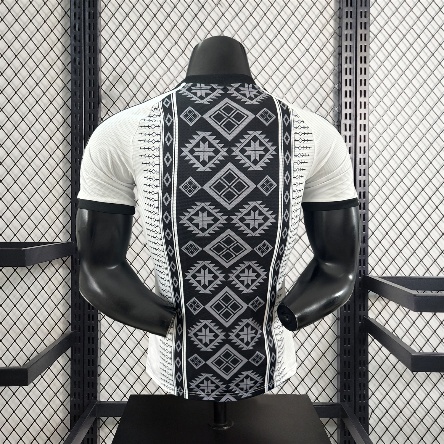 AlphaJersey-Club América 25-26 Black Totem Pattern White Special Jersey - Player Version
