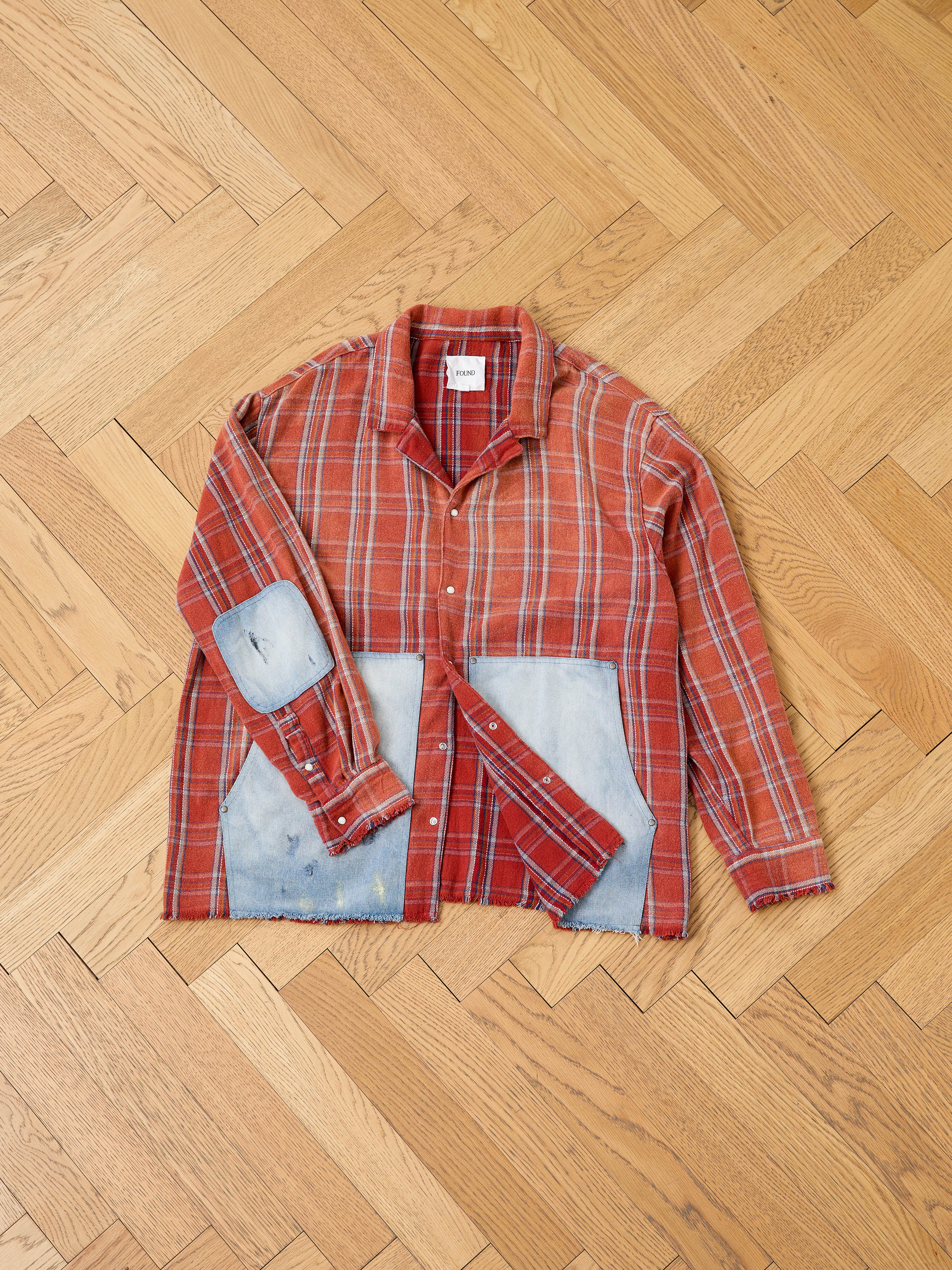 Plaid Denim Shirt | Modern Menswear by yycbvcnbmmnbm
