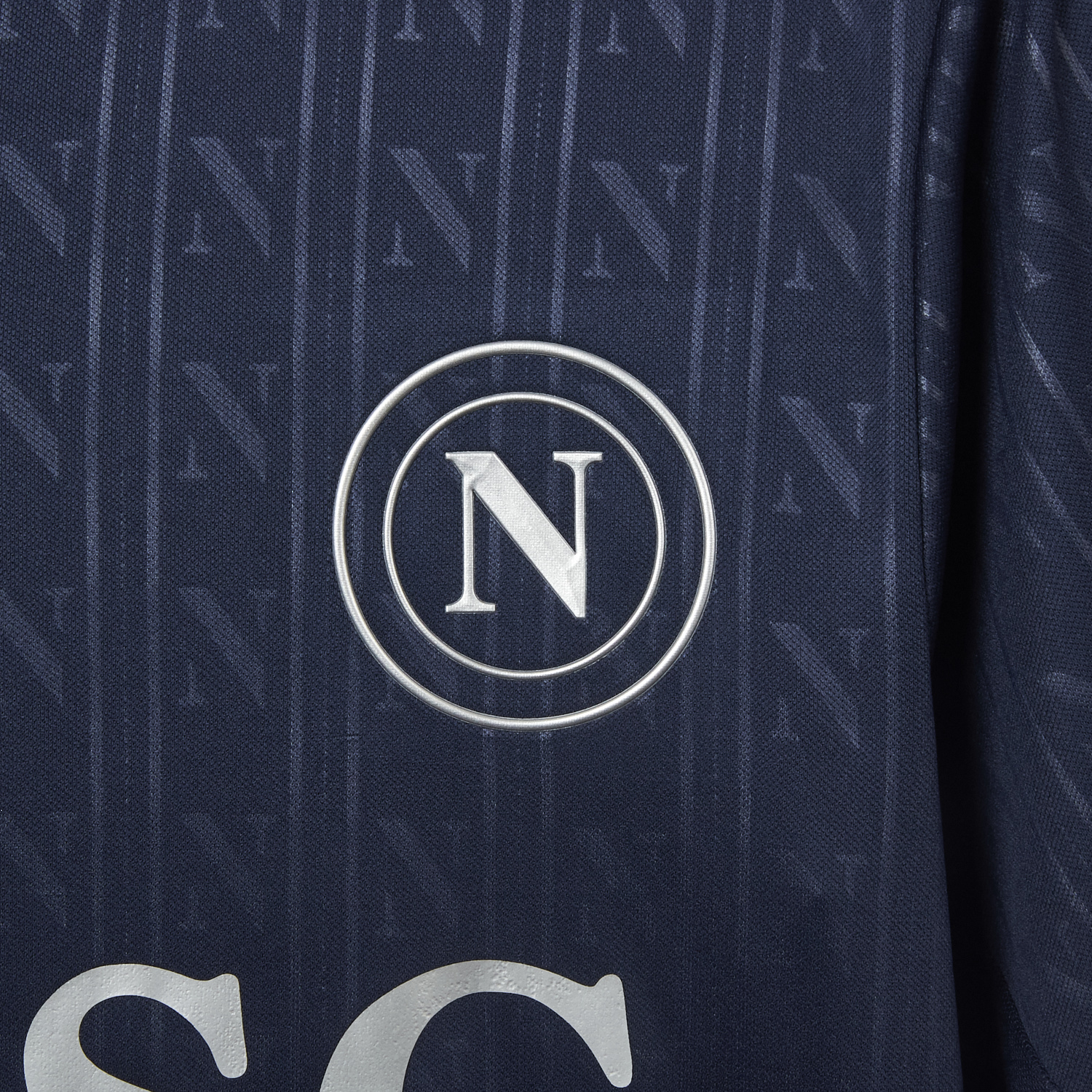 AlphaJersey-Napoli 25-26 European Third Deep Blue Jersey - Fans Version