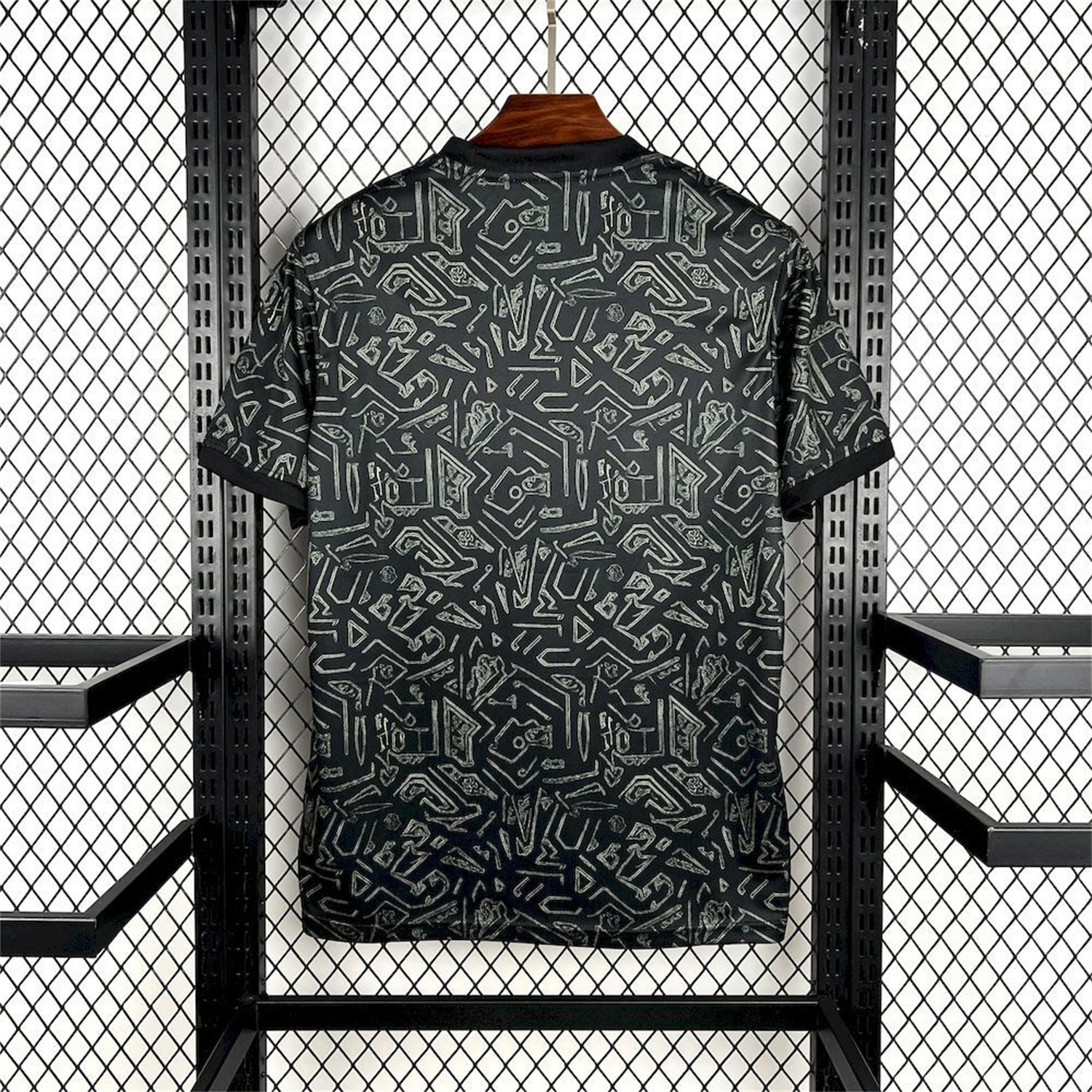 AlphaJersey-Sporting CP 25-26 Symbol Design Black Special Jersey - Fans Version