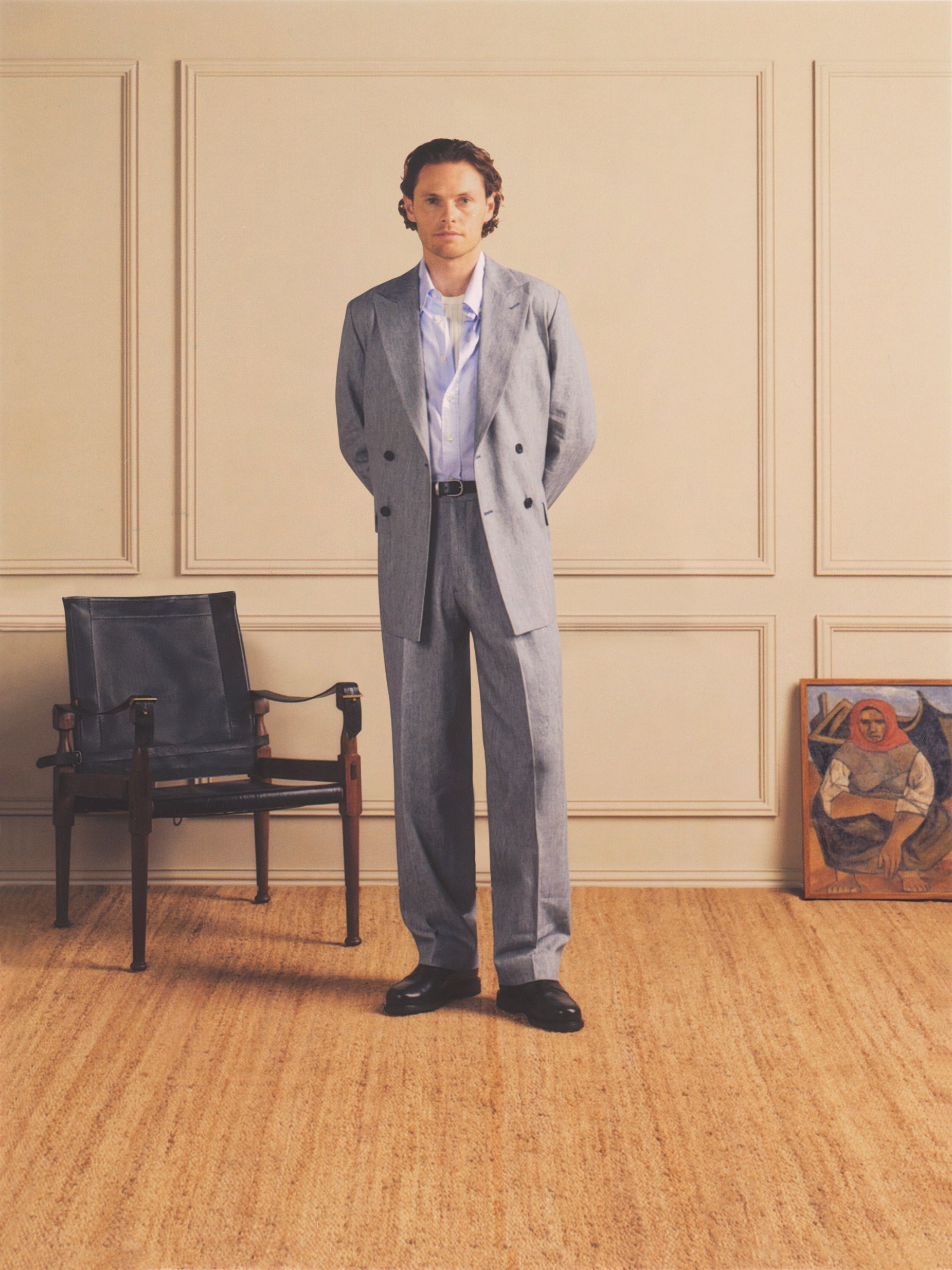 Miles D.B. Cotton & Linen Suit Jacket | Modern Menswear by yycbvcnbmmnbm