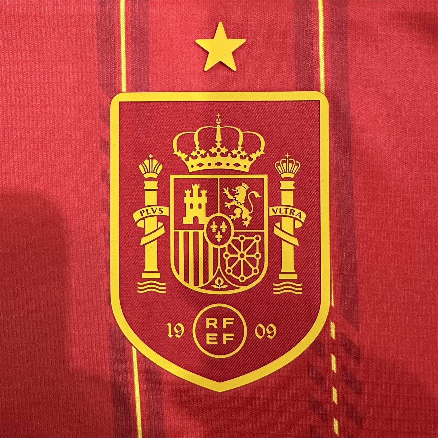 AlphaJersey-Spain 2026 Home Red Jersey - Fans Version