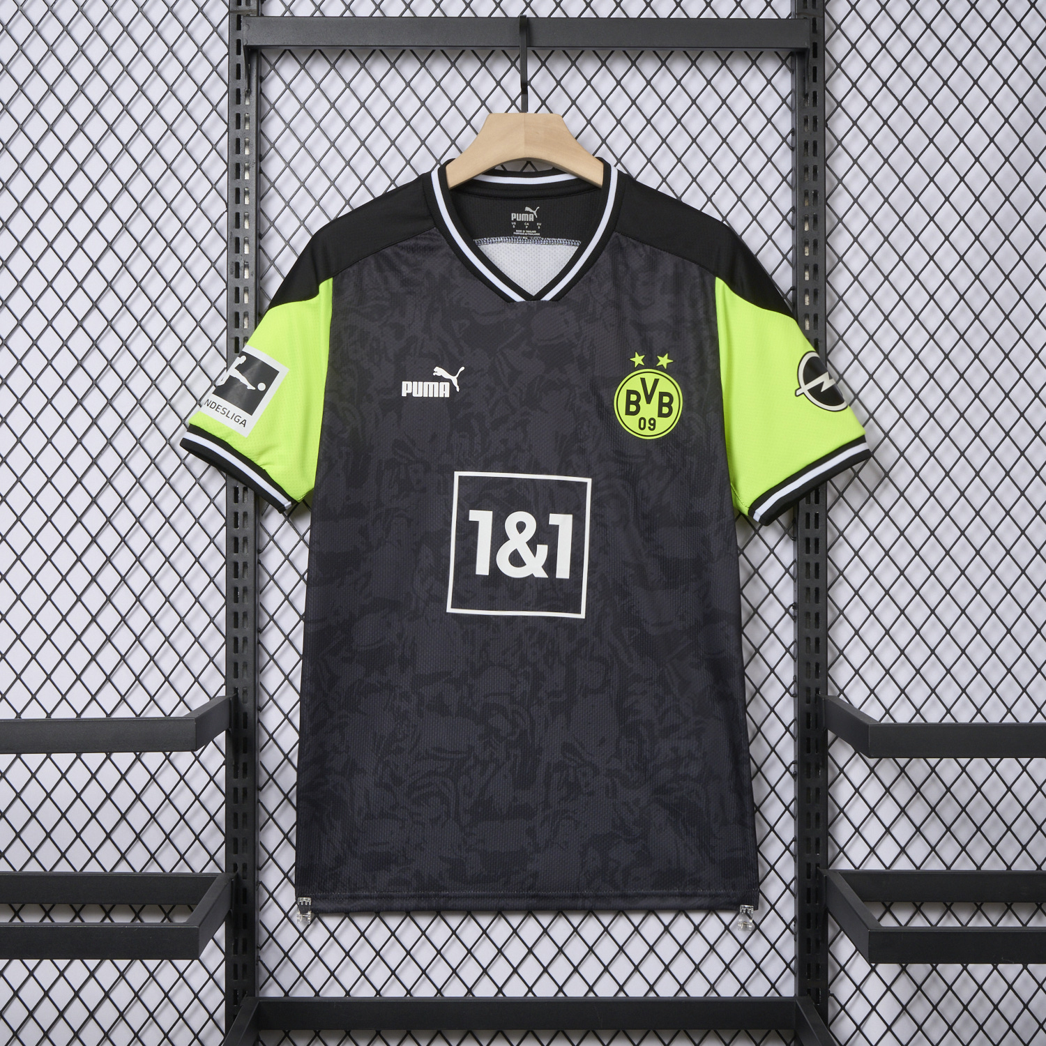 AlphaJersey-Retro Dortmund 2020-21 Black Special Edition Jersey