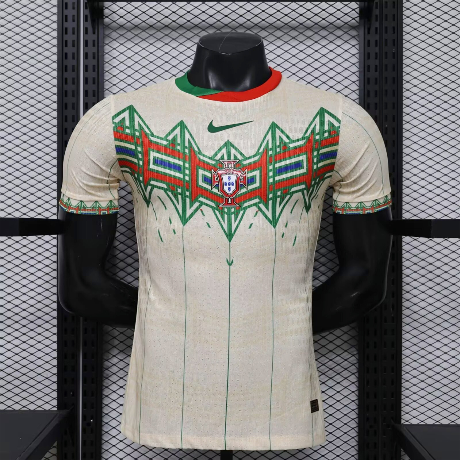AlphaJersey-Portugal 2026 Beige Special Jersey - Player Version