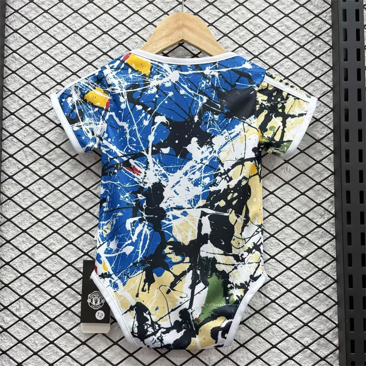AlphaJersey-Manchester United 25-26 Stone Roses Special Baby Crawling Suit