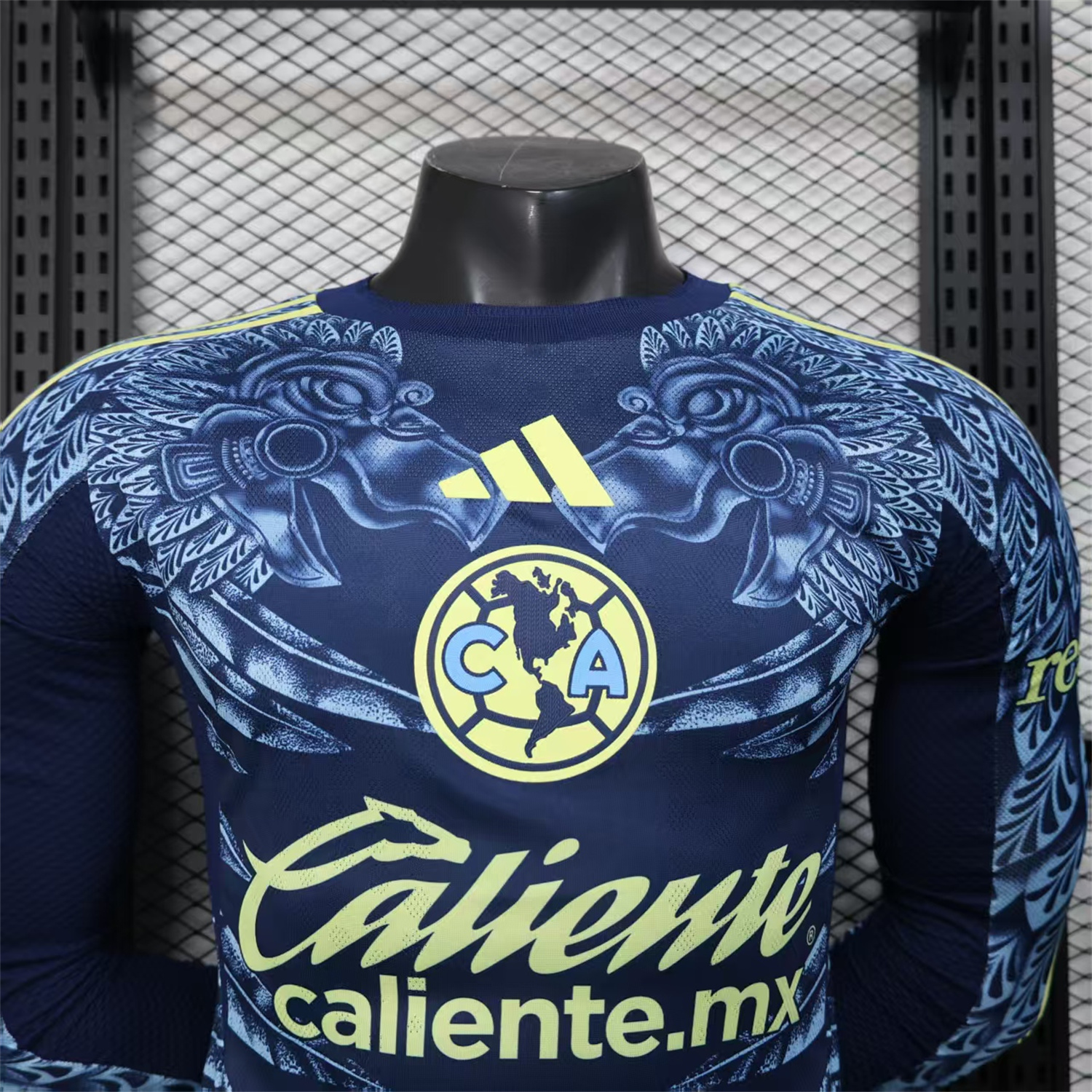 AlphaJersey-Club América 25-26 Away Long Jersey - Player Version
