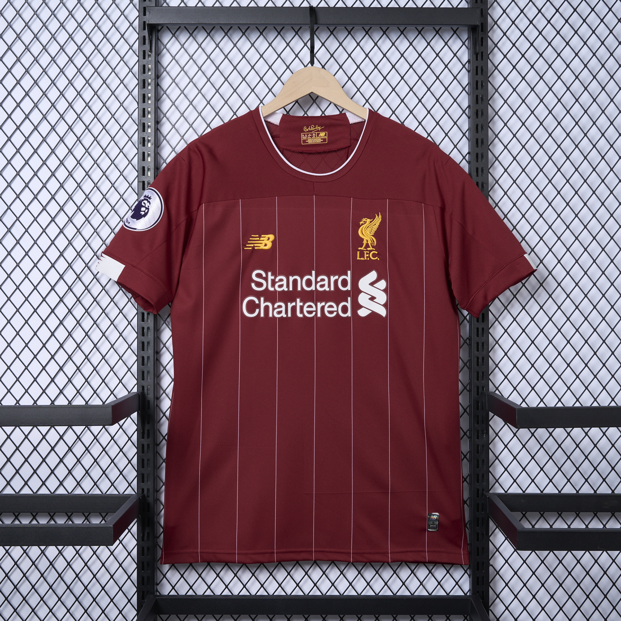 AlphaJersey-Retro Liver.pool 2019-20 Home Stadium Jersey