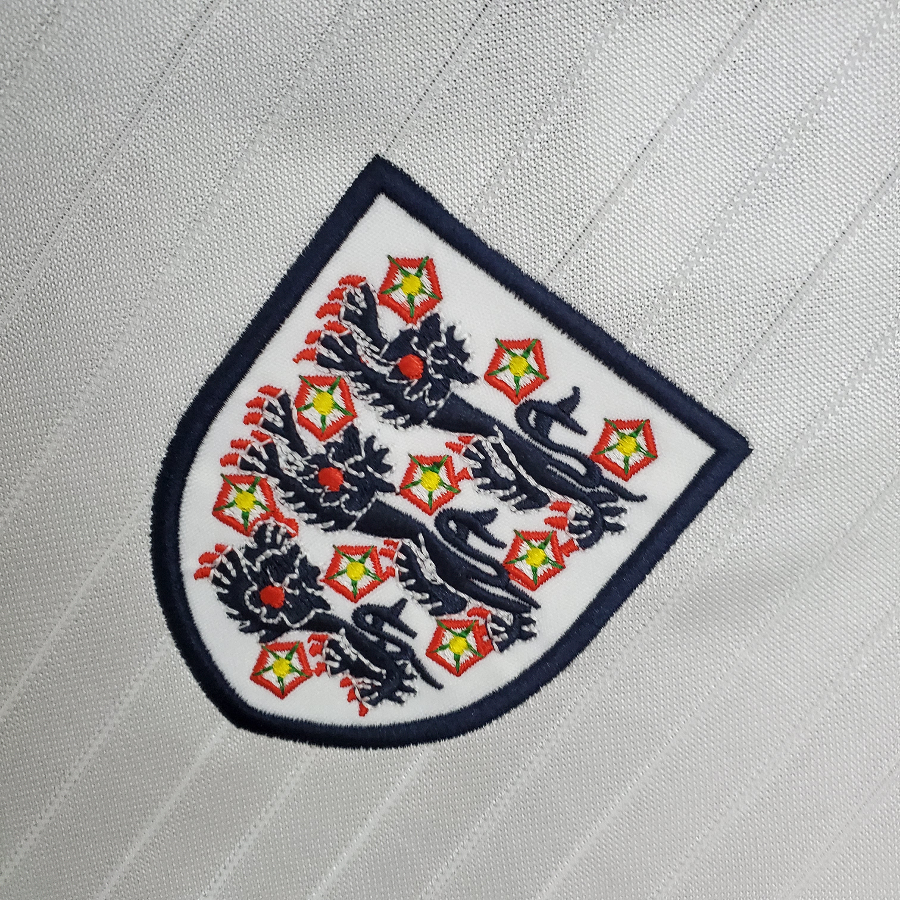 AlphaJersey-Retro England 1984-87 Home Stadium Jersey
