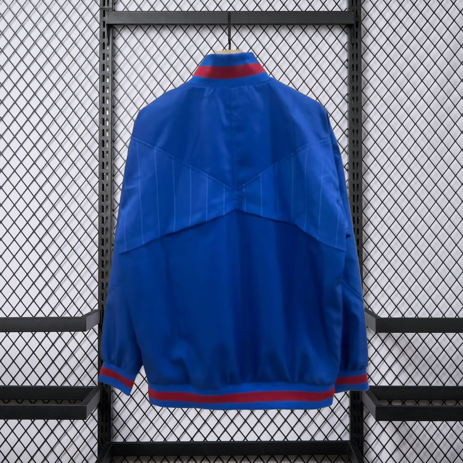 AlphaJersey-Barcelona 25-26 Windbreaker Jacket - Dark Blue