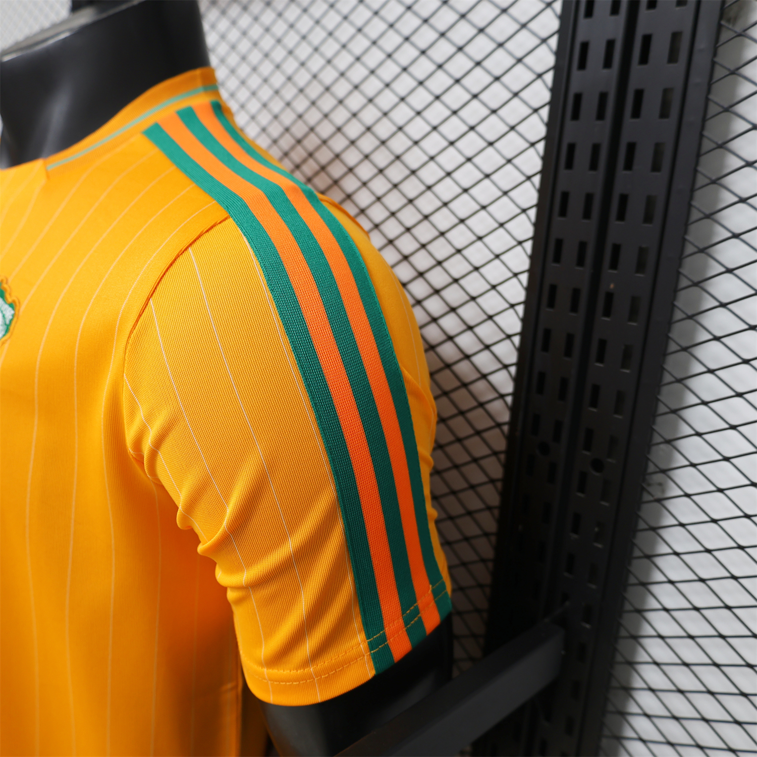 AlphaJersey-Ivory Coast 2026 Terrace Icon Retro Casual Style Orange Jersey - Player Version