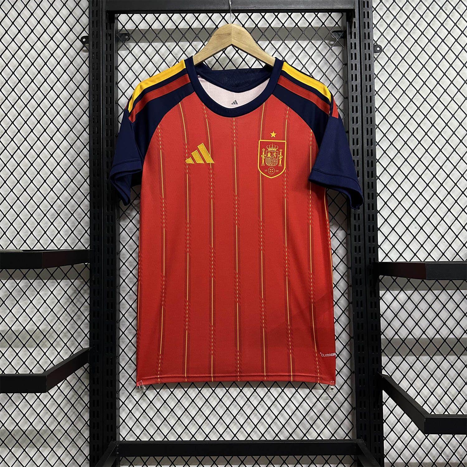 AlphaJersey-Spain 2026 Home Red Jersey - Fans Version