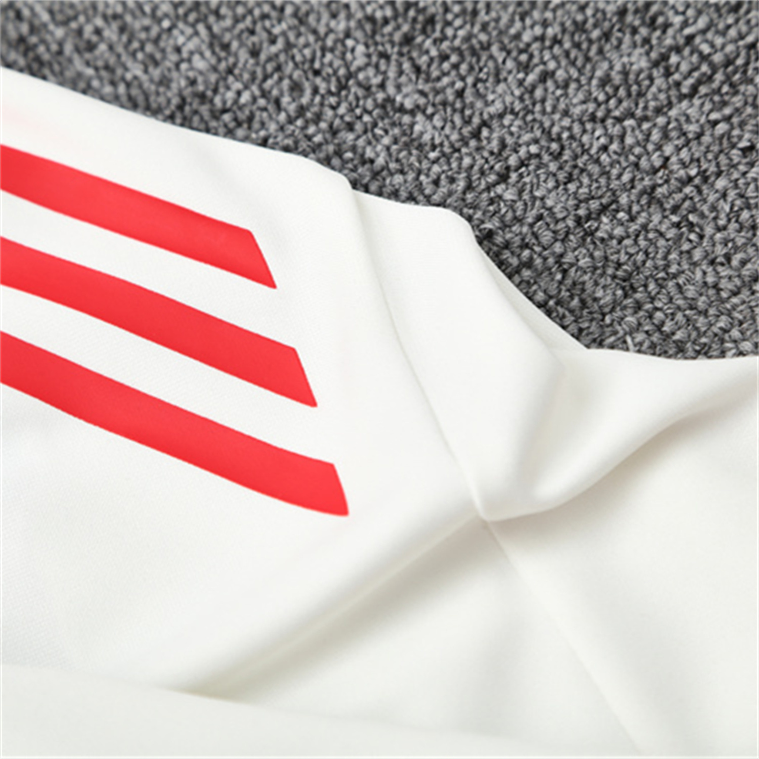 AlphaJersey-Liver.pool 25-26 Long Sleeve Training Set - White Top & Black Pants
