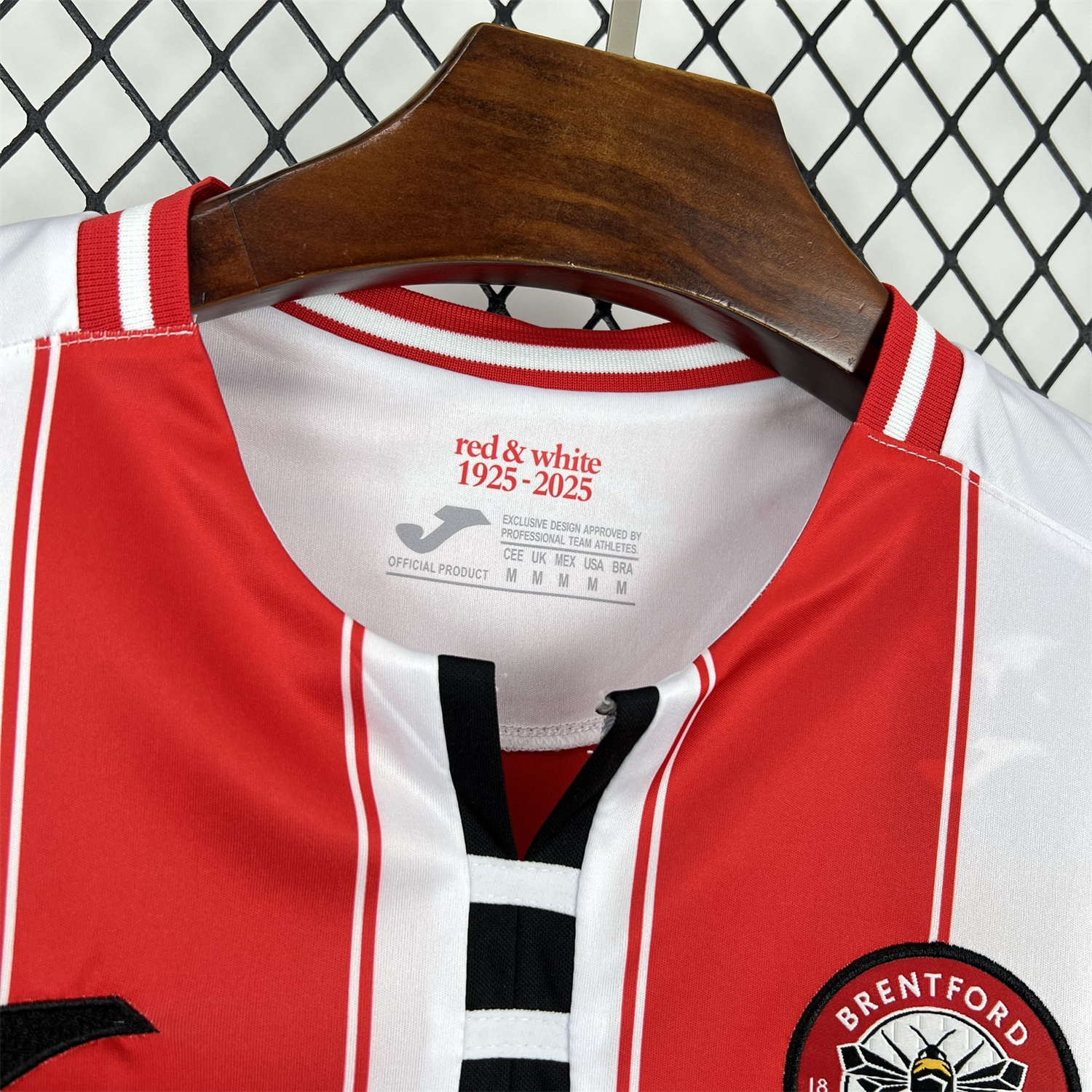 AlphaJersey-Brentford 25-26 Home Jersey - Fans Version