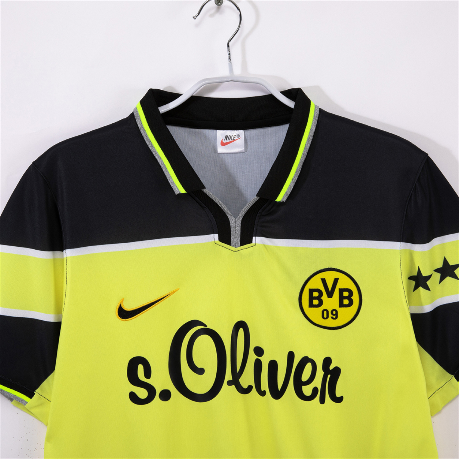 AlphaJersey-Retro Dortmund 1997-98 Home Jersey