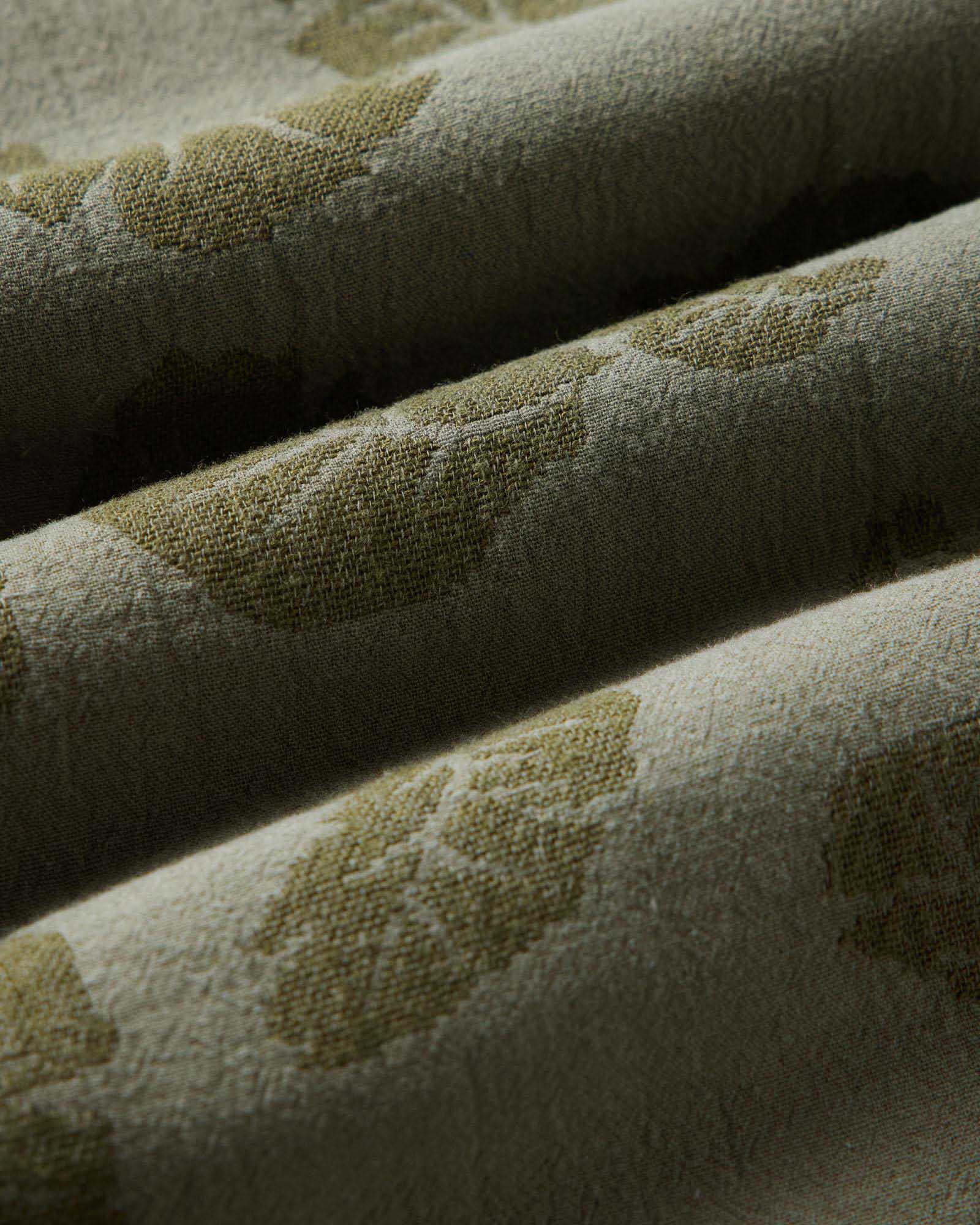 The Hawthorne Shirt in Burnt Olive Floral Jacquard | Modern Menswear by yycbvcnbmmnbm