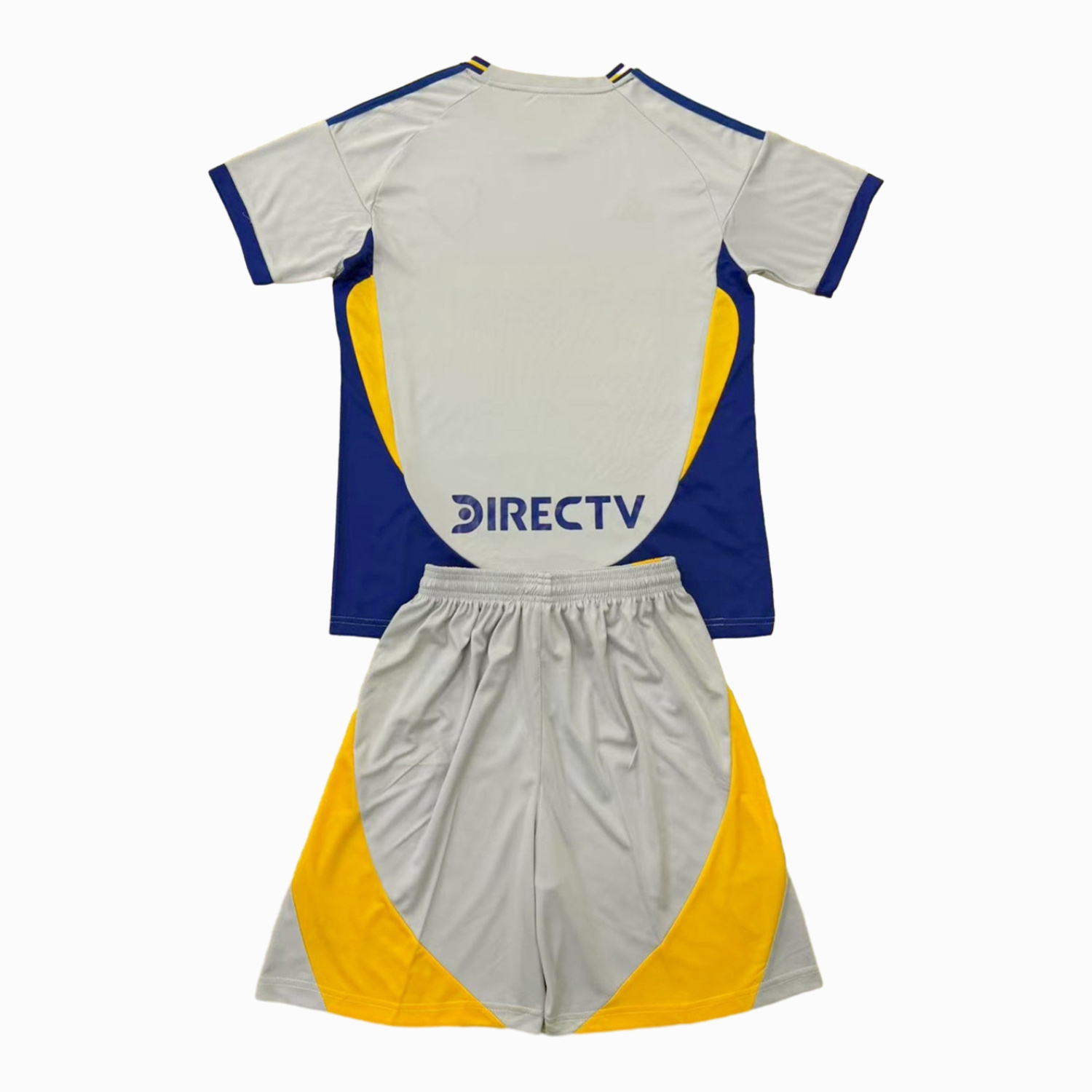 AlphaJersey-Boca Juniors 25-26 Grey Concept Kids Kit