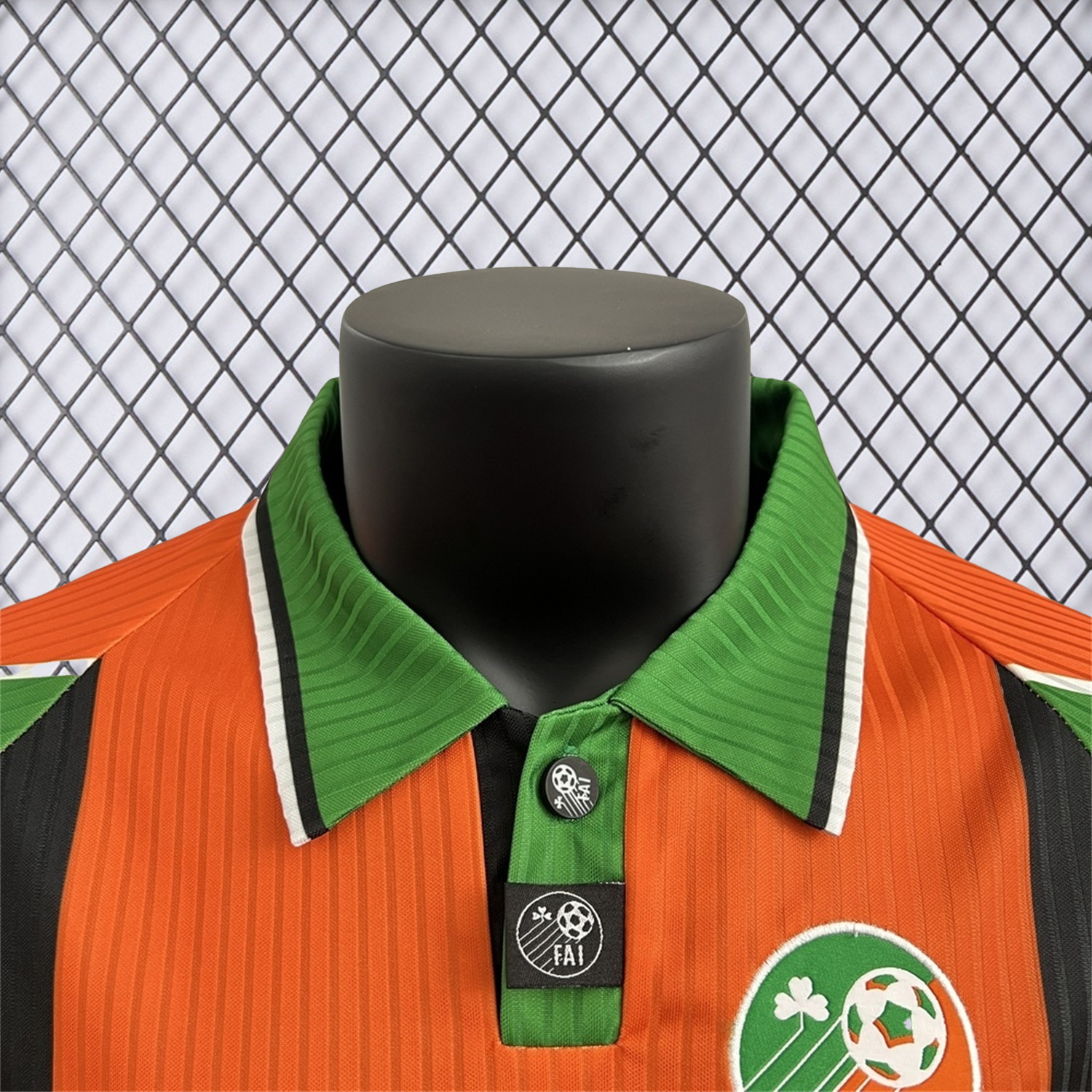 AlphaJersey-Retro Ireland 1996-97 Away Orange Jersey