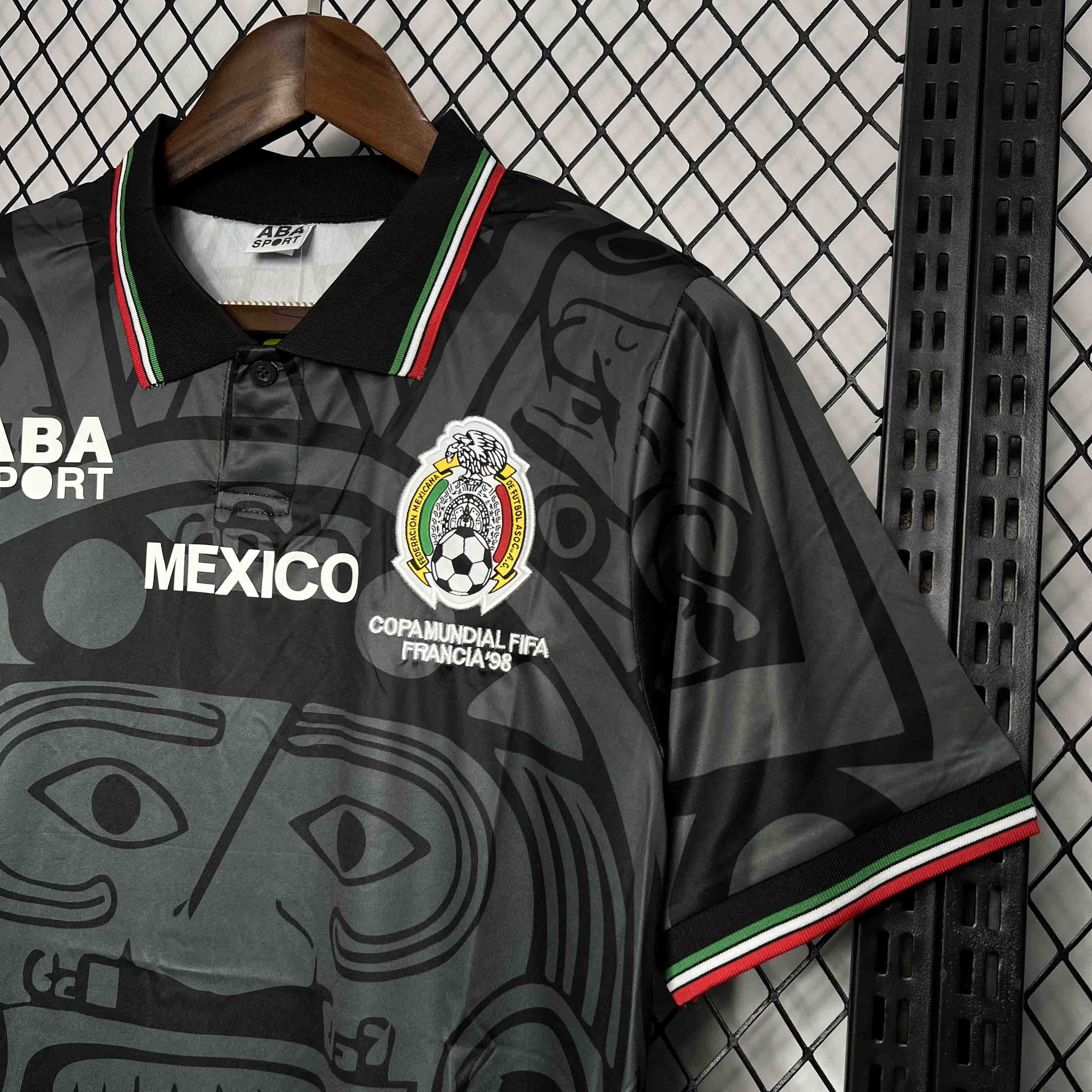 AlphaJersey-Retro Mexico 1998 Third Jersey