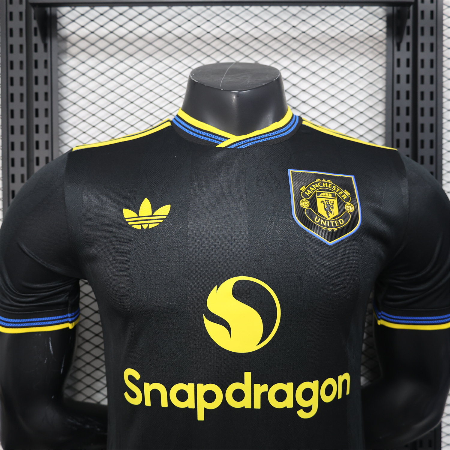 AlphaJersey-Manchester United 25-26 Third Black Jersey - Player Version