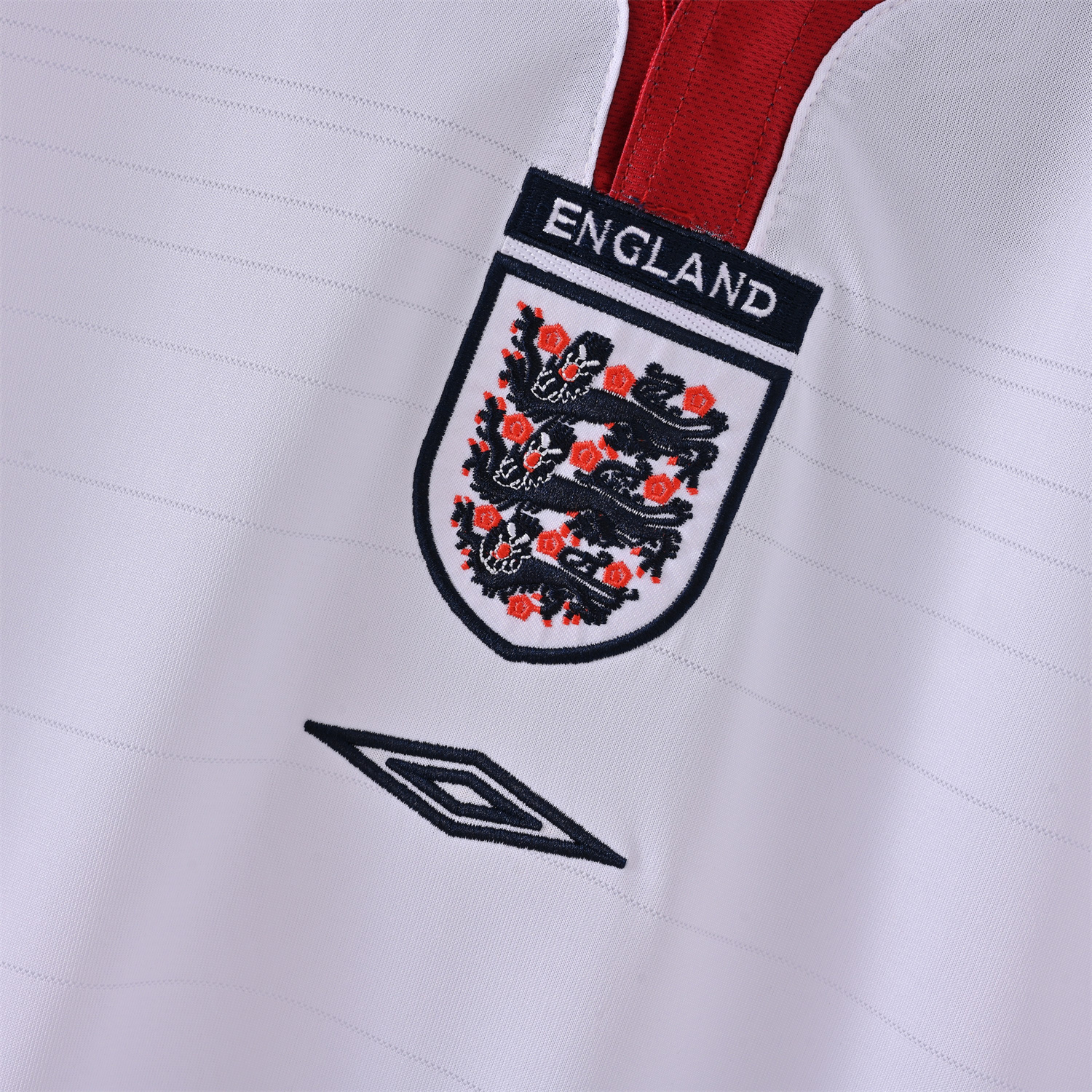 AlphaJersey-Retro England 2004 Home White Jersey