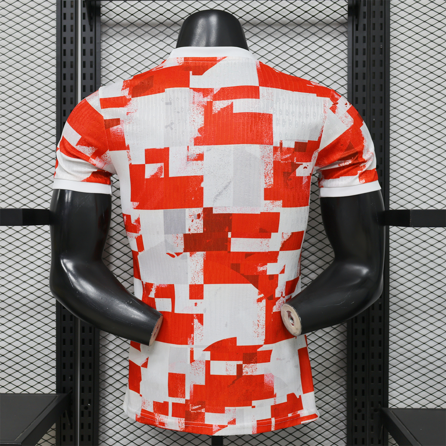 AlphaJersey-Croatia 2026 Red And White Special Jersey - Player Version