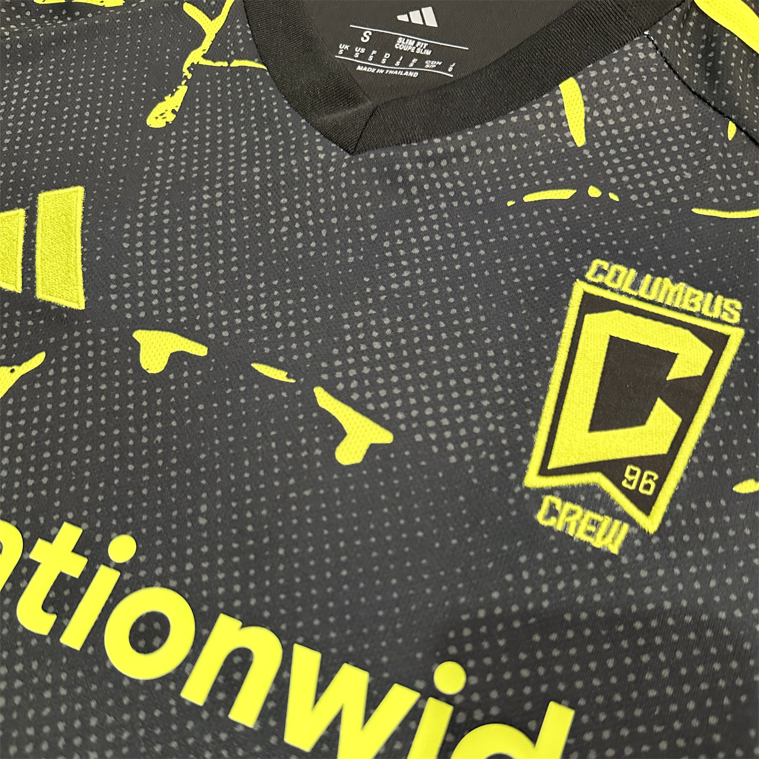 AlphaJersey-Columbus Crew 2025 Away Jersey - Fans Version