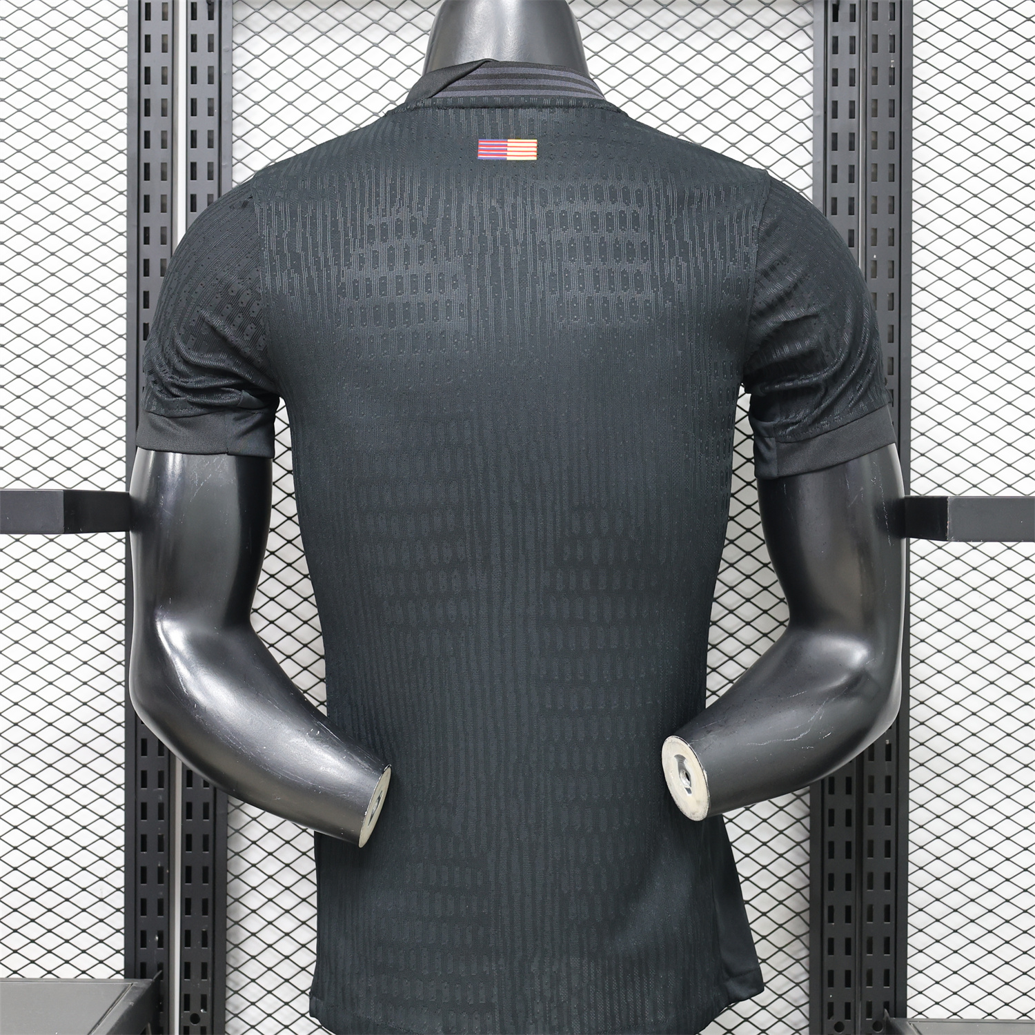 AlphaJersey-Barcelona 25-26 Blue Texture Black Special Jersey - Player Version