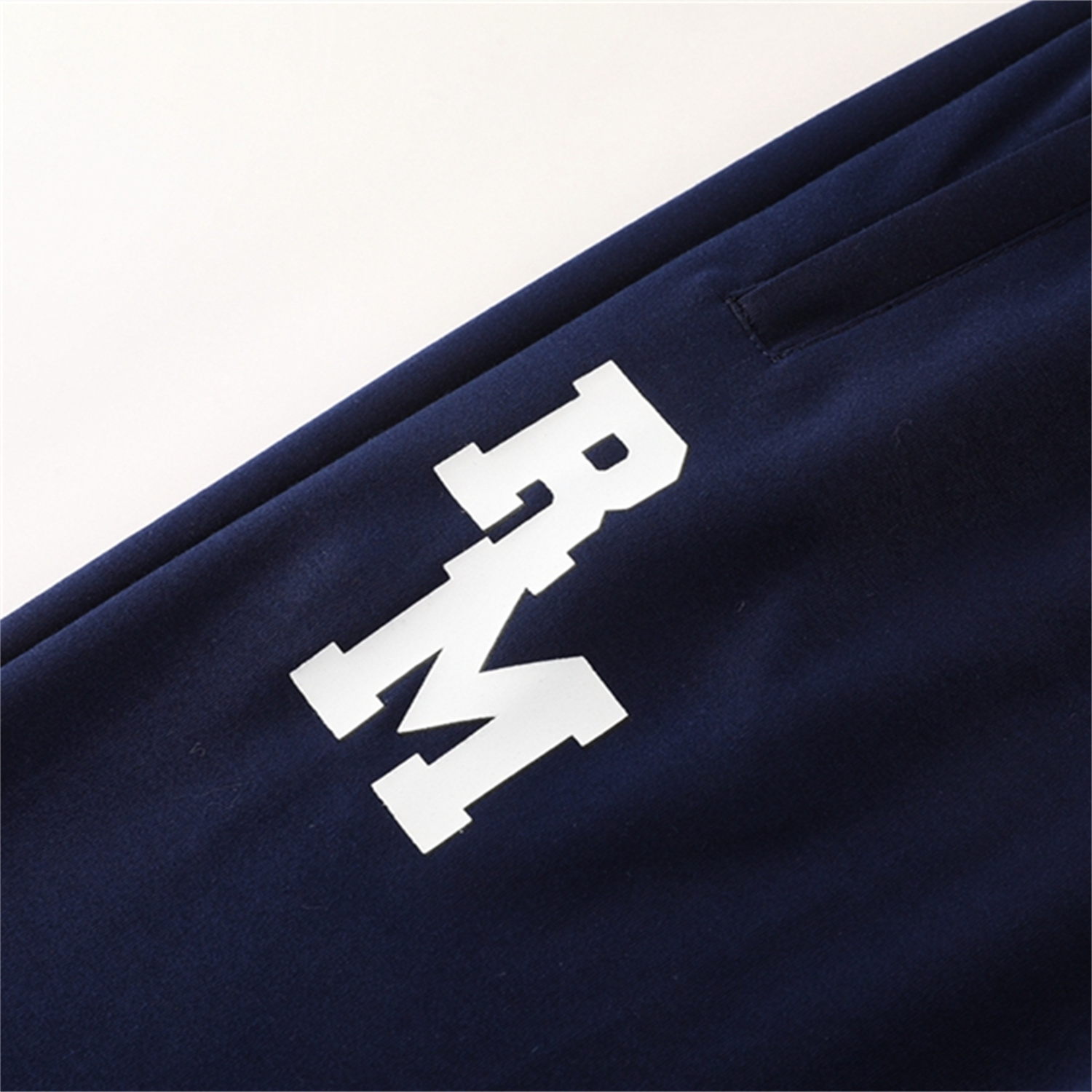 AlphaJersey-Real Madrid 25-26 Originals Varsity Hoodie Set - Deep Blue Hoodie and Pants