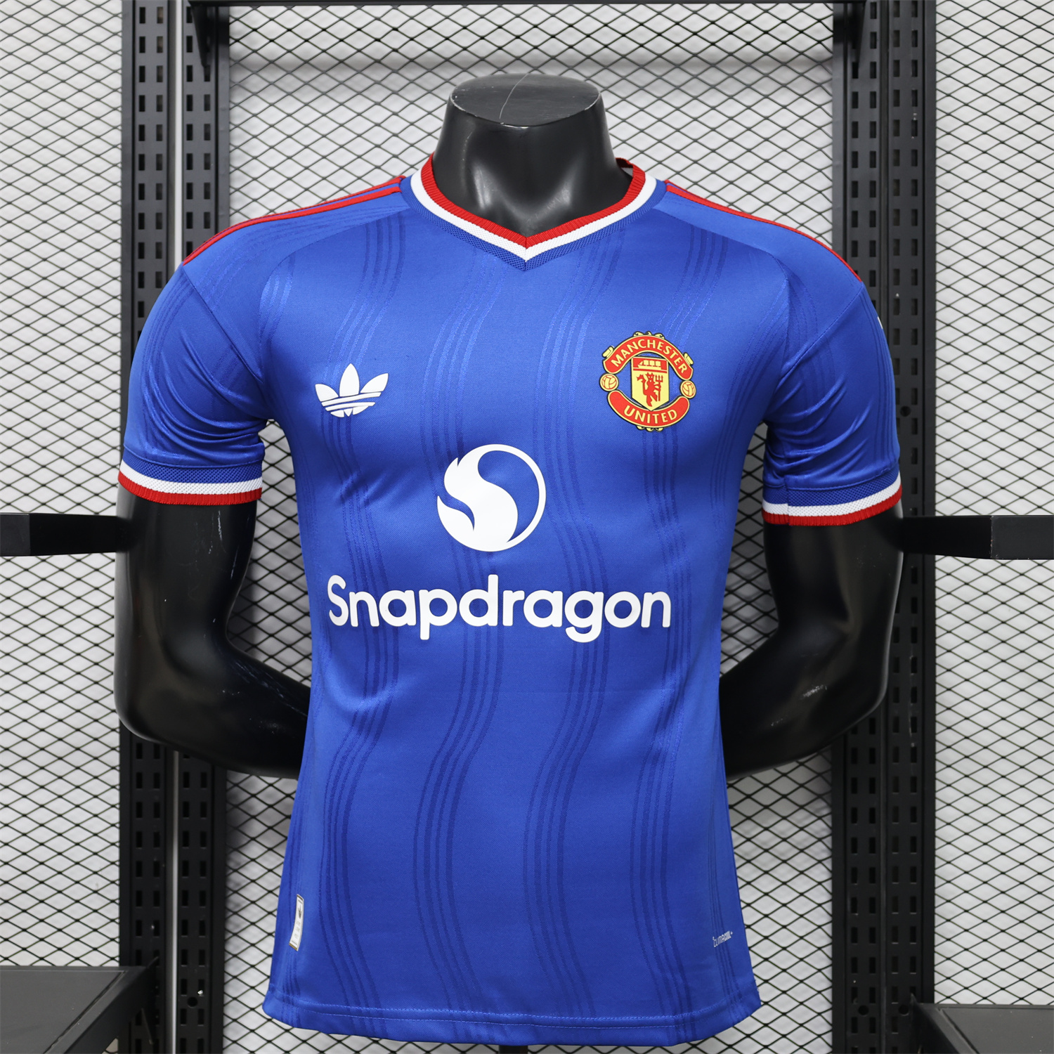 AlphaJersey-Manchester United 26-27 Snapdragon Blue Special Jersey - Player Version