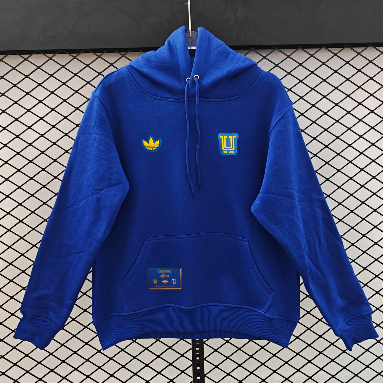 AlphaJersey-Tigres UANL 25-26 Originals Terrace Icon Unisex Pullover Hoodie