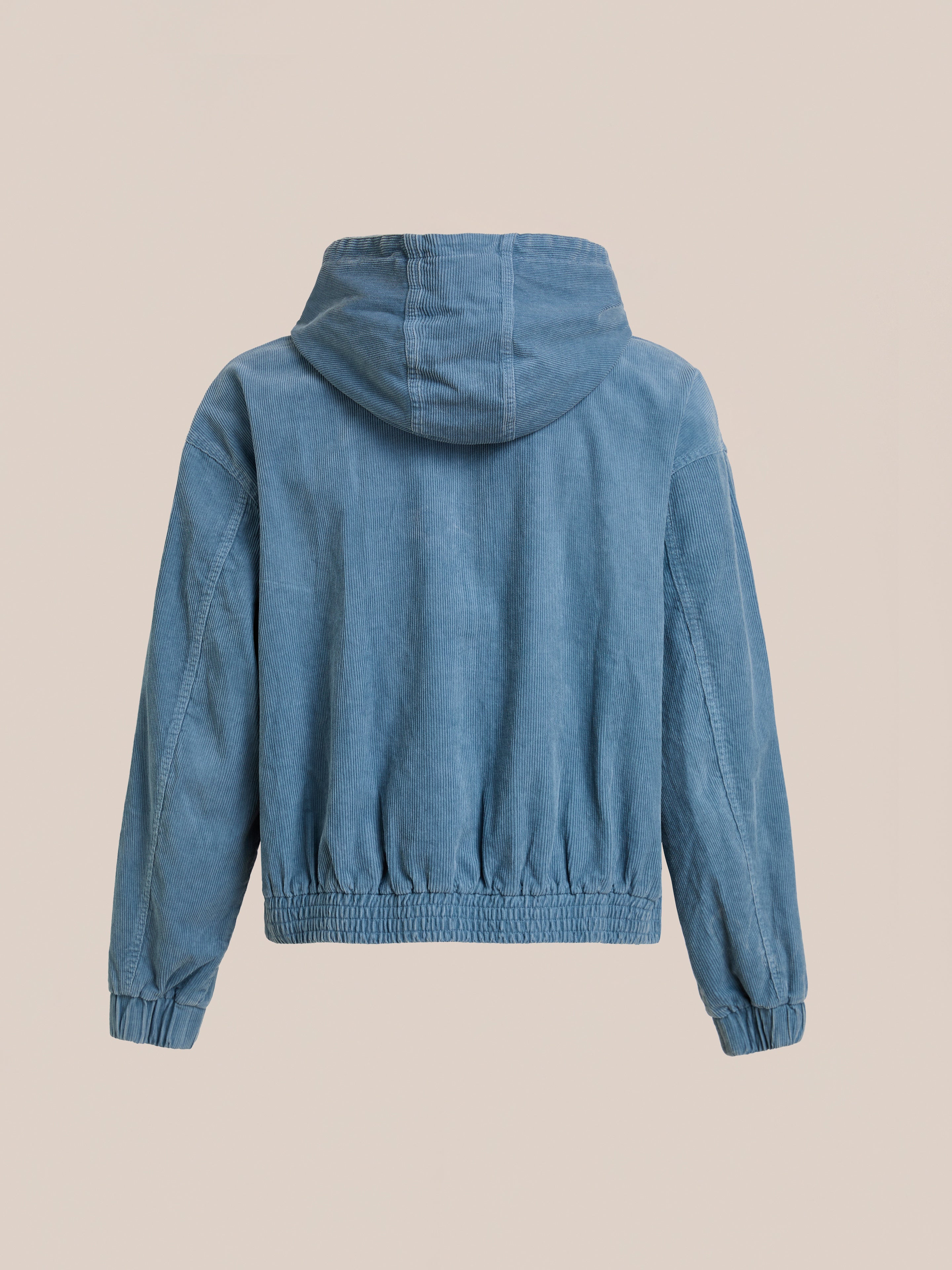 Corduroy Zip Up Hoodie | Modern Menswear by yycbvcnbmmnbm