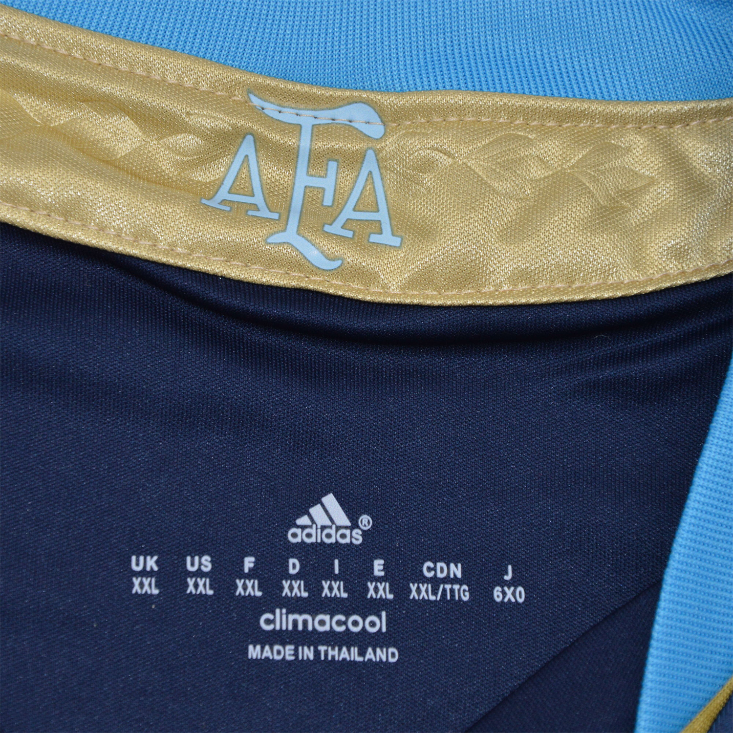 AlphaJersey-Retro Argentina 2011-13 Away Jersey