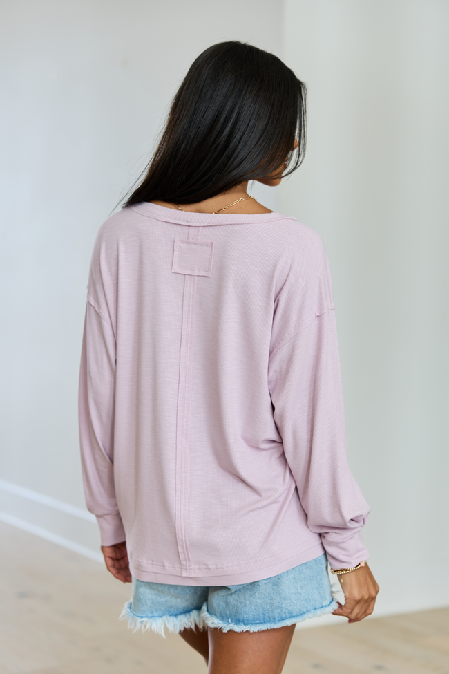 Kendall Mauve Scoop Neck Tunic | Elegant Women's Fashion by coolavocek