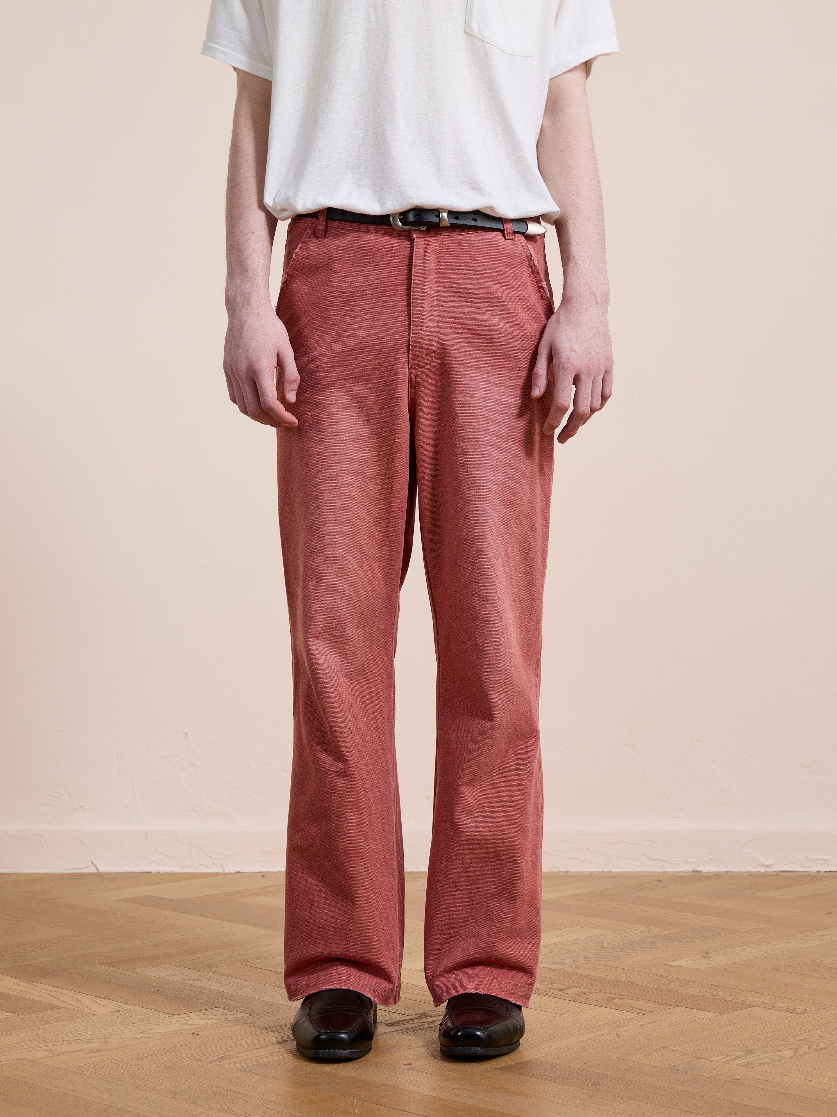 Canvas Faded Pants | Modern Menswear by yycbvcnbmmnbm