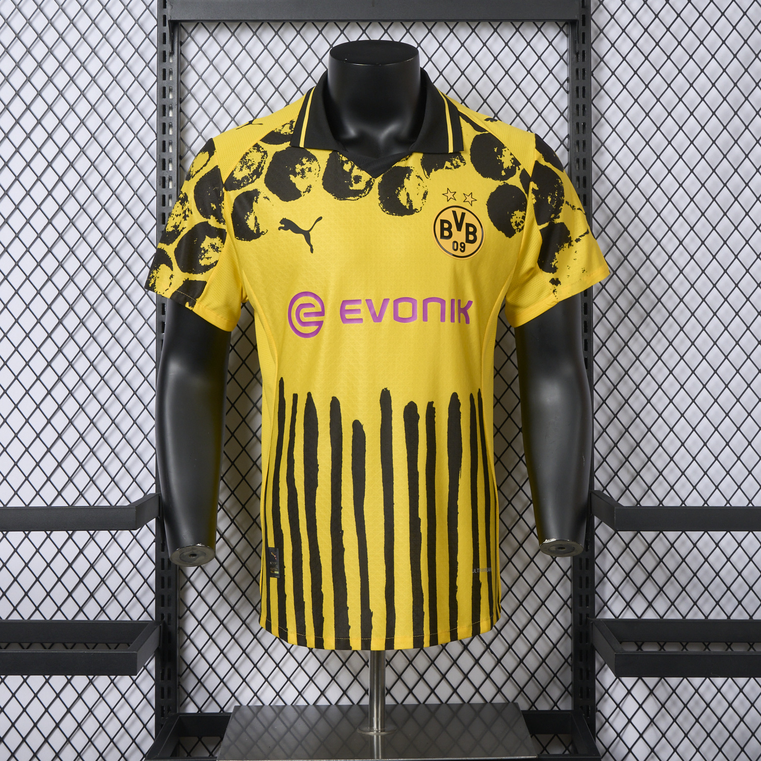 AlphaJersey-Dortmund 2025 Club World Cup Home Jersey With Chest Sponsor - Player Version