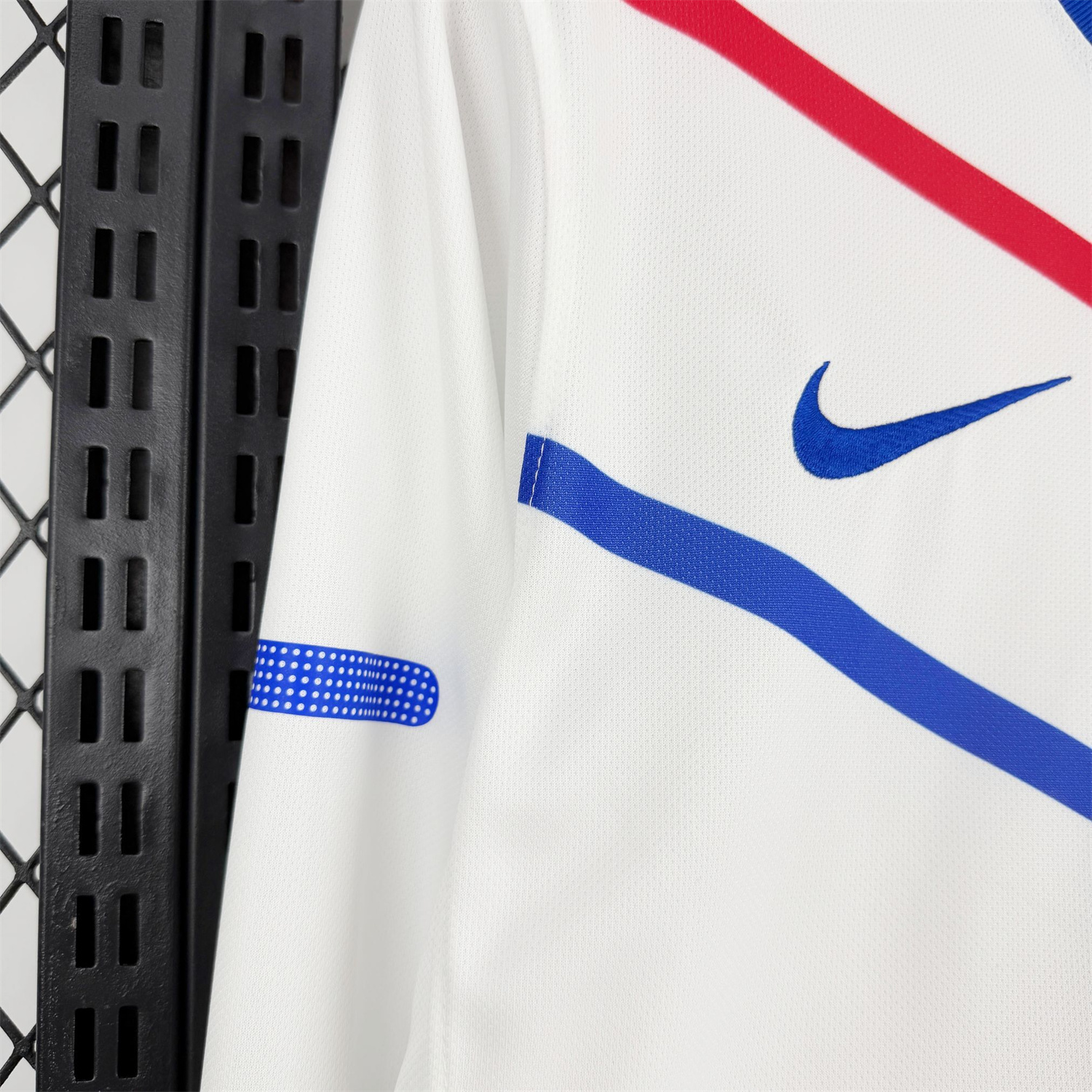 AlphaJersey-Retro France 2012 Away Long Sleeves Jersey - Fans Version