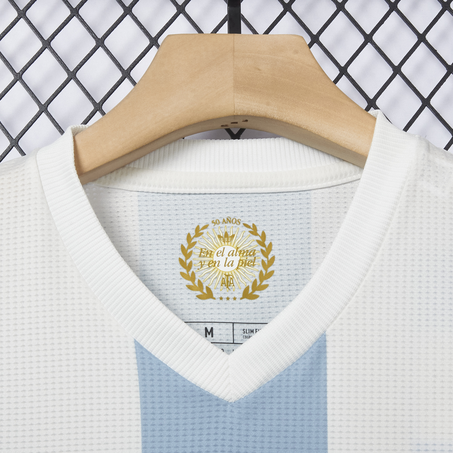 AlphaJersey-【Embroidered Flower Version】Argentina 25-26 50th Anniversary Jersey - Player Version