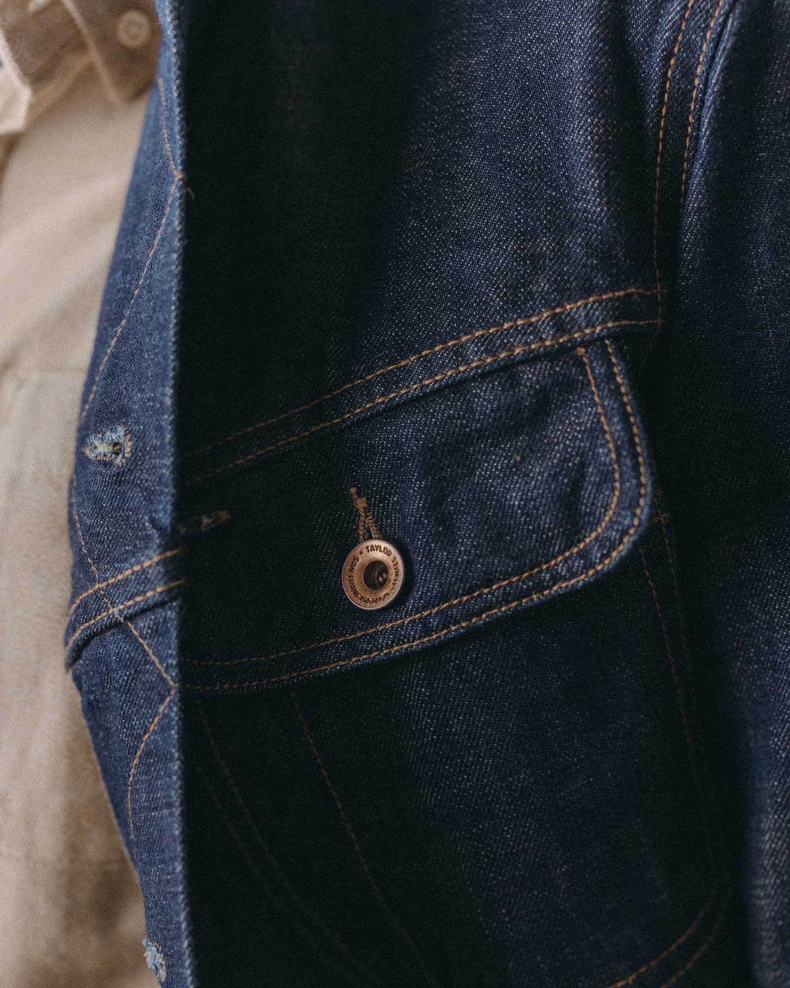 The Long Haul Jacket in Rinsed Organic Selvedge | Modern Menswear by yycbvcnbmmnbm