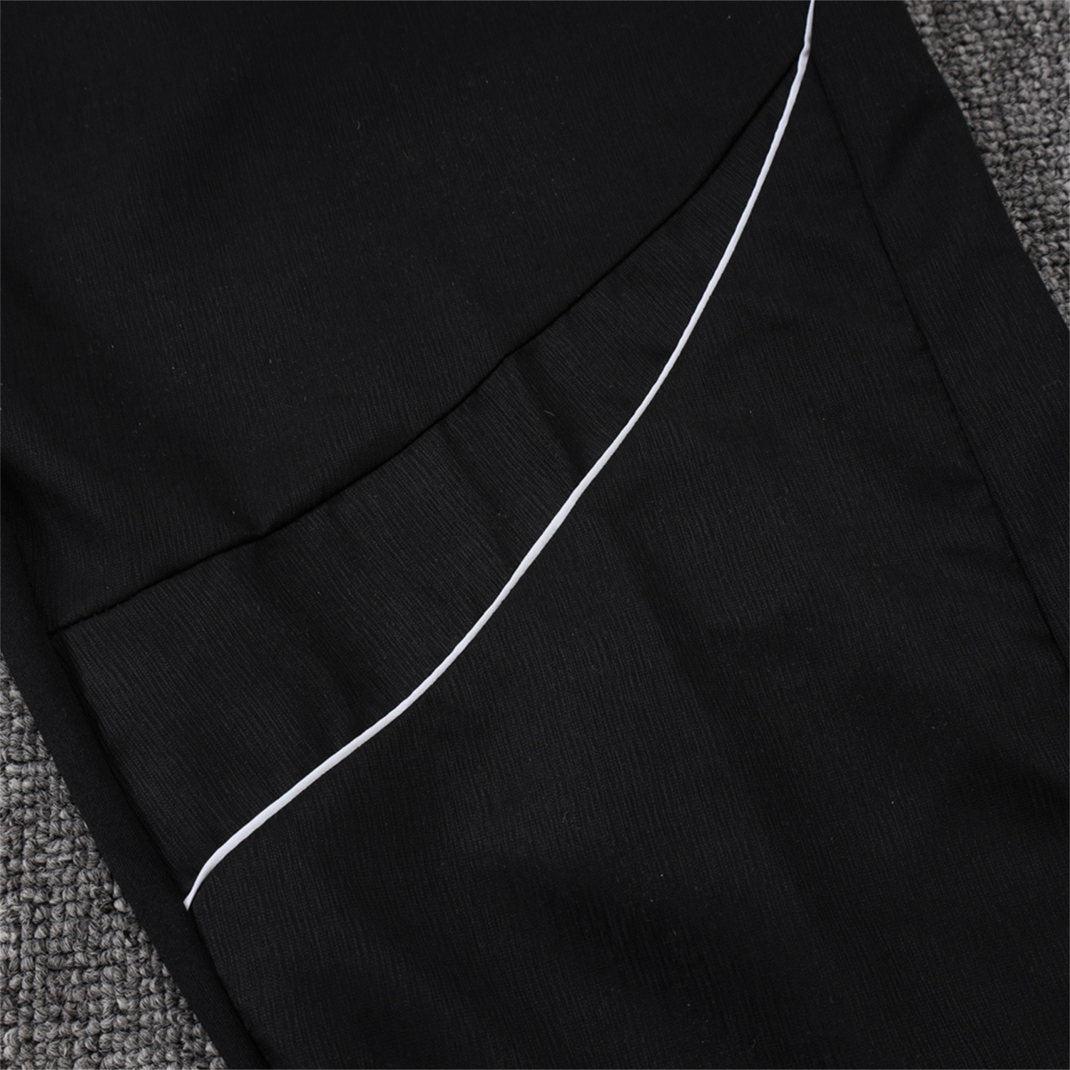 AlphaJersey-Ajax 25-26 Windbreaker Training Set - Black Top and Pants